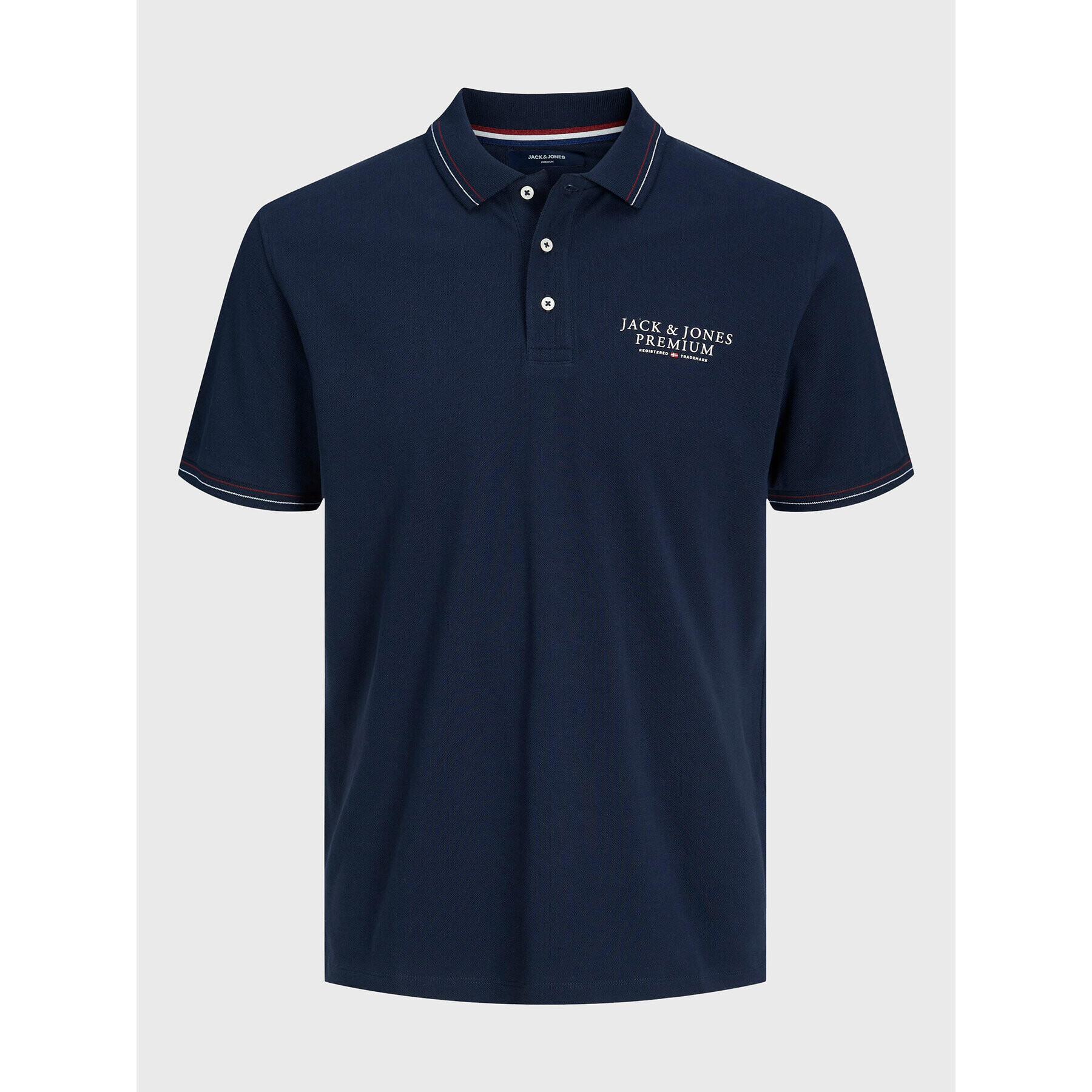 Jack&Jones Polokošeľa 12228843 Tmavomodrá Regular Fit - Pepit.sk