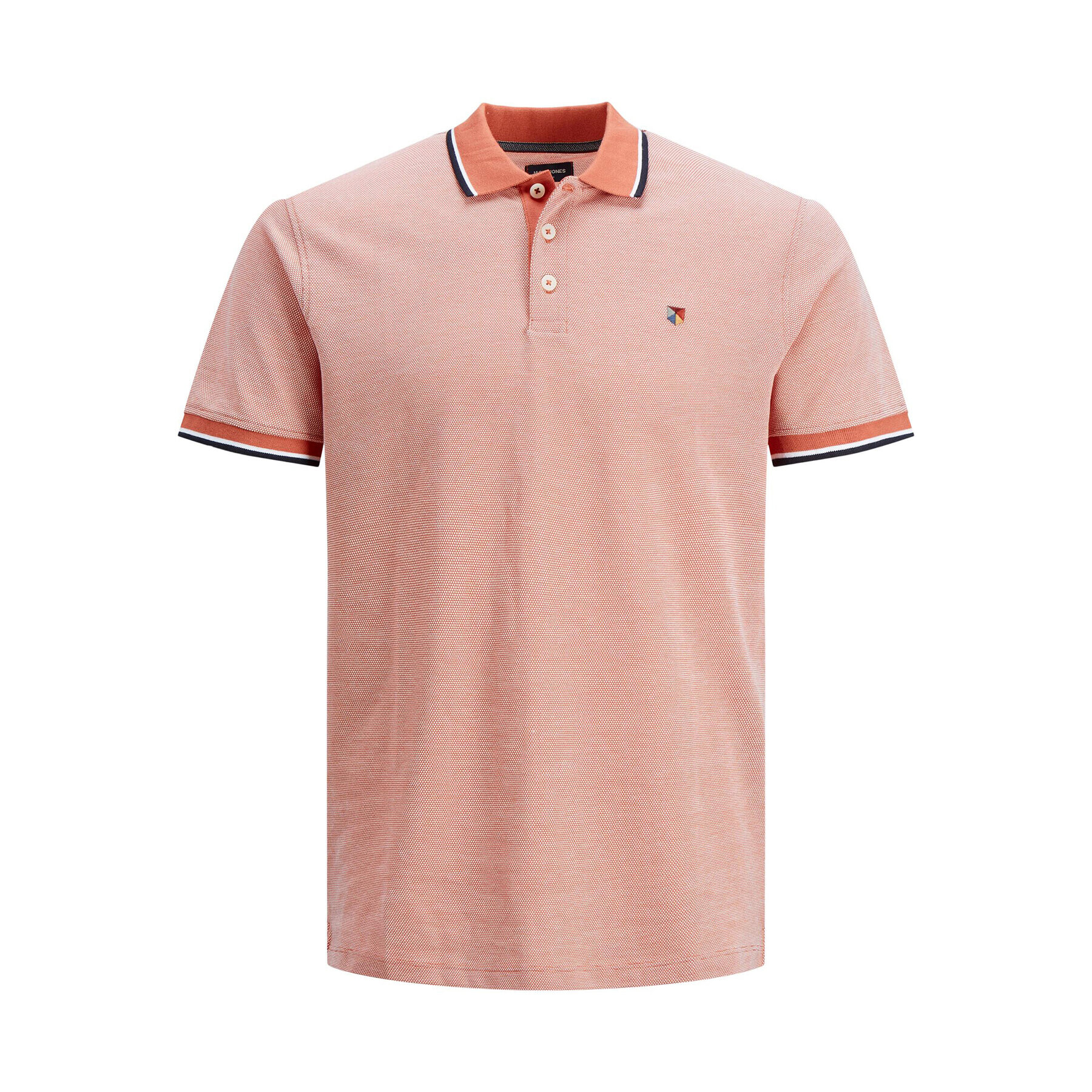 Jack&Jones Polokošeľa Bluwin 12169064 Červená Regular Fit - Pepit.sk