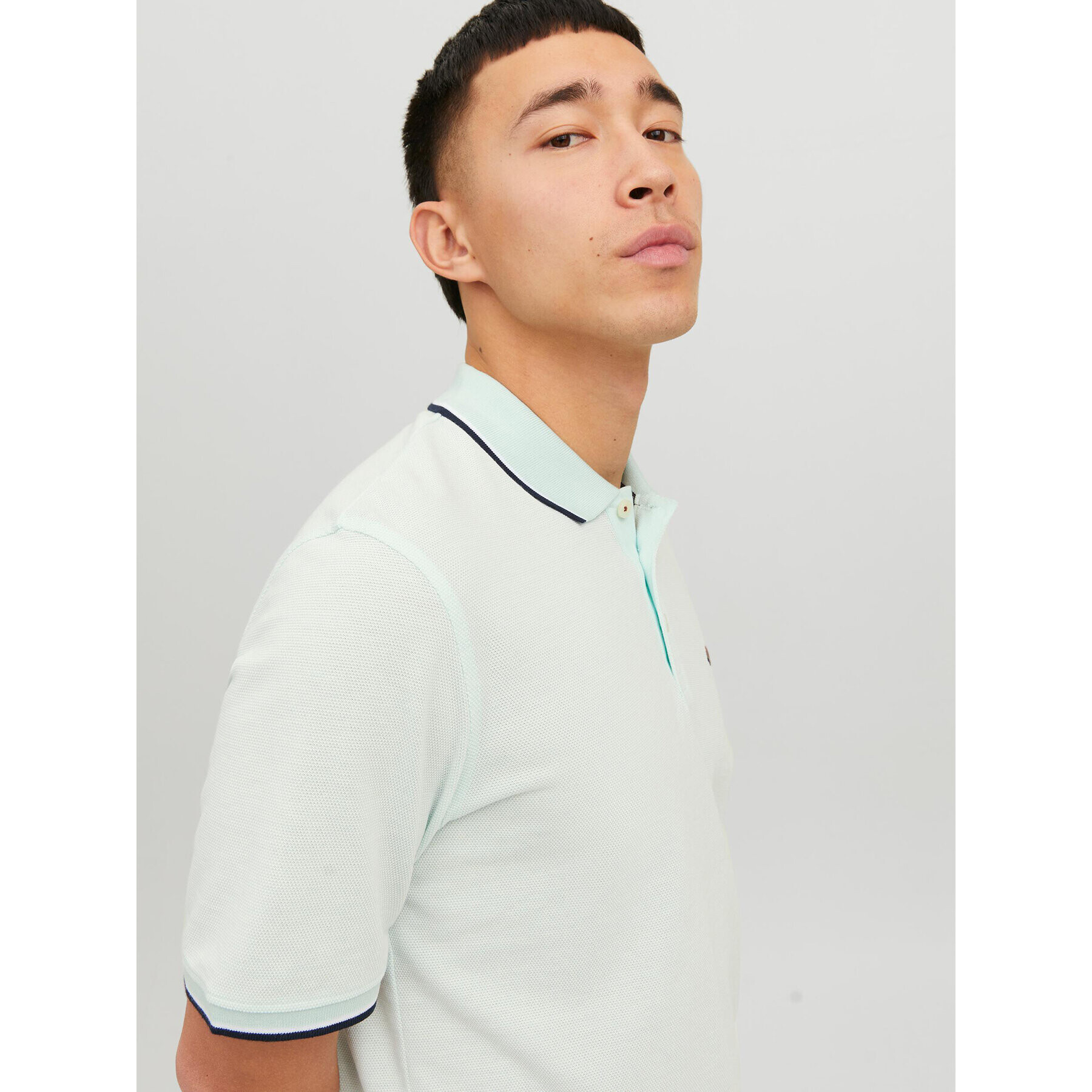 Jack&Jones Polokošeľa Bluwin 12169064 Zelená Regular Fit - Pepit.sk