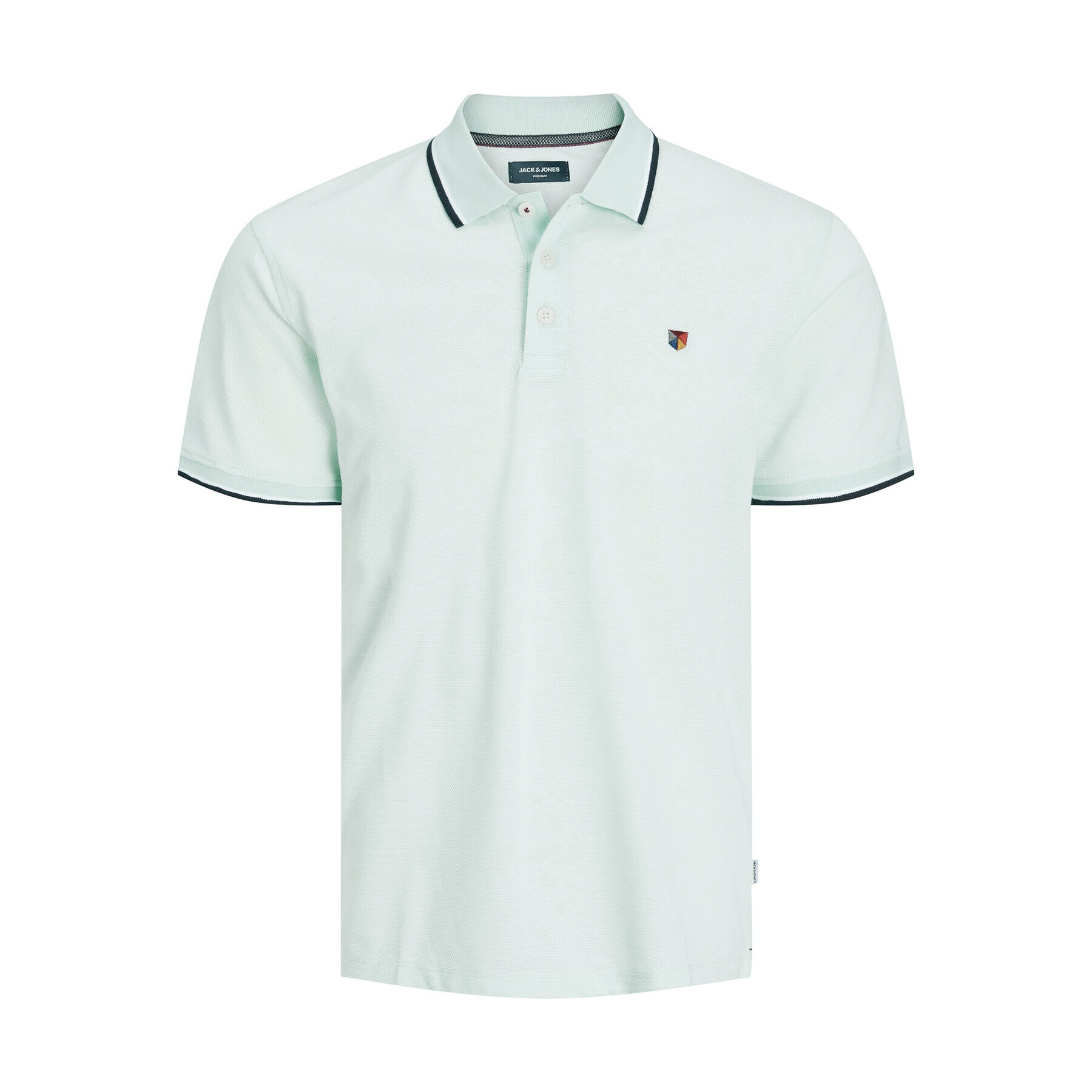 Jack&Jones Polokošeľa Bluwin 12169064 Zelená Regular Fit - Pepit.sk