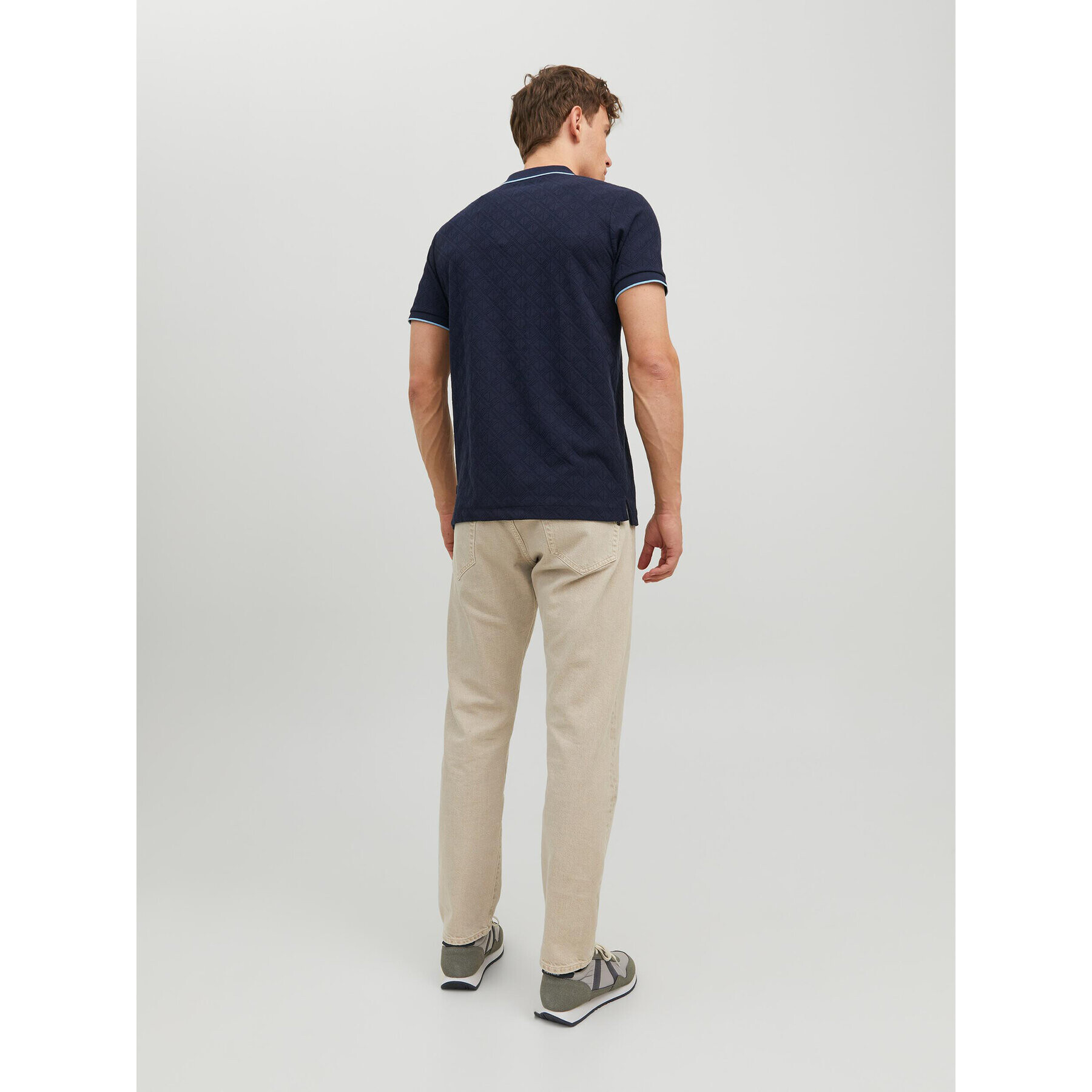 Jack&Jones Polokošeľa Clifford 12236201 Tmavomodrá Regular Fit - Pepit.sk