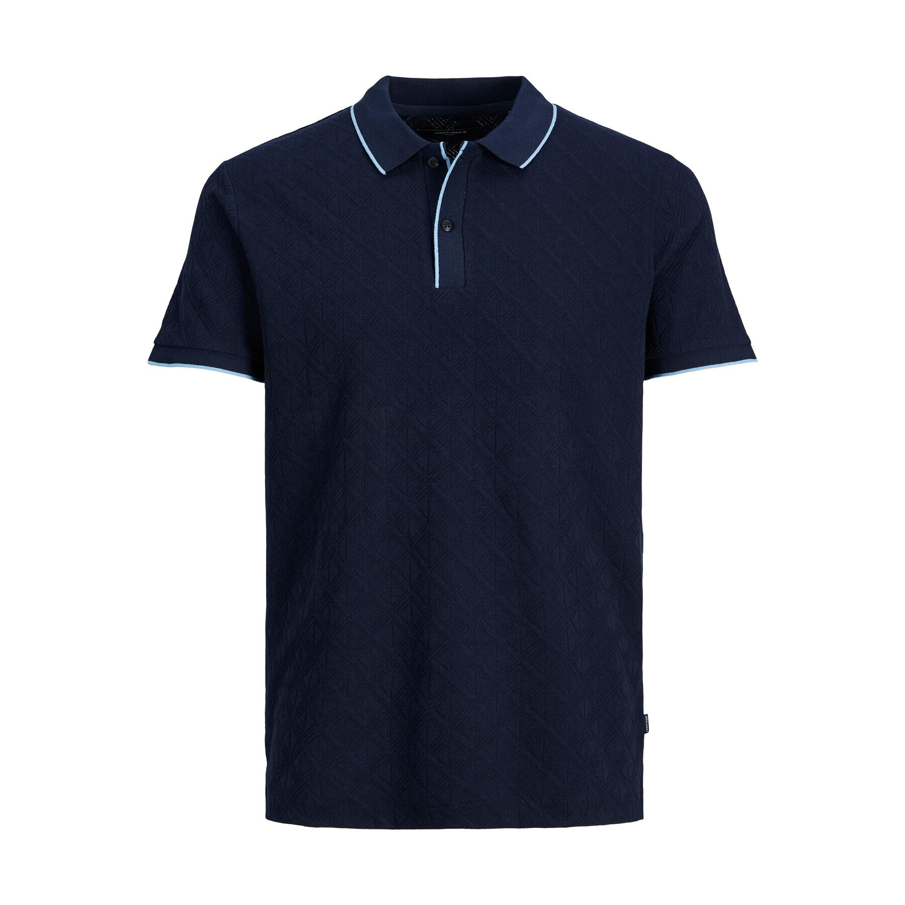 Jack&Jones Polokošeľa Clifford 12236201 Tmavomodrá Regular Fit - Pepit.sk