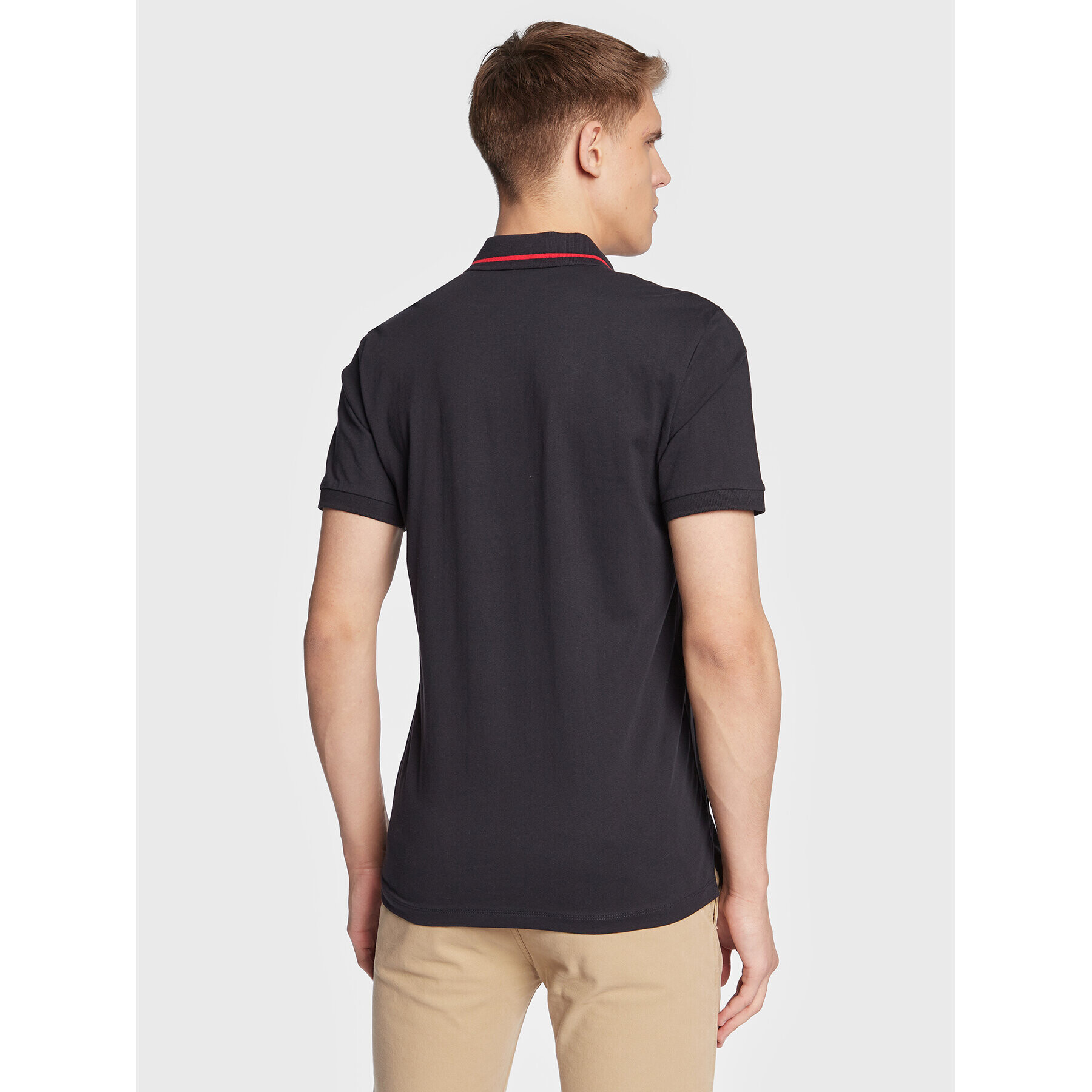 Jack&Jones Polokošeľa Joe 12221190 Tmavomodrá Regular Fit - Pepit.sk