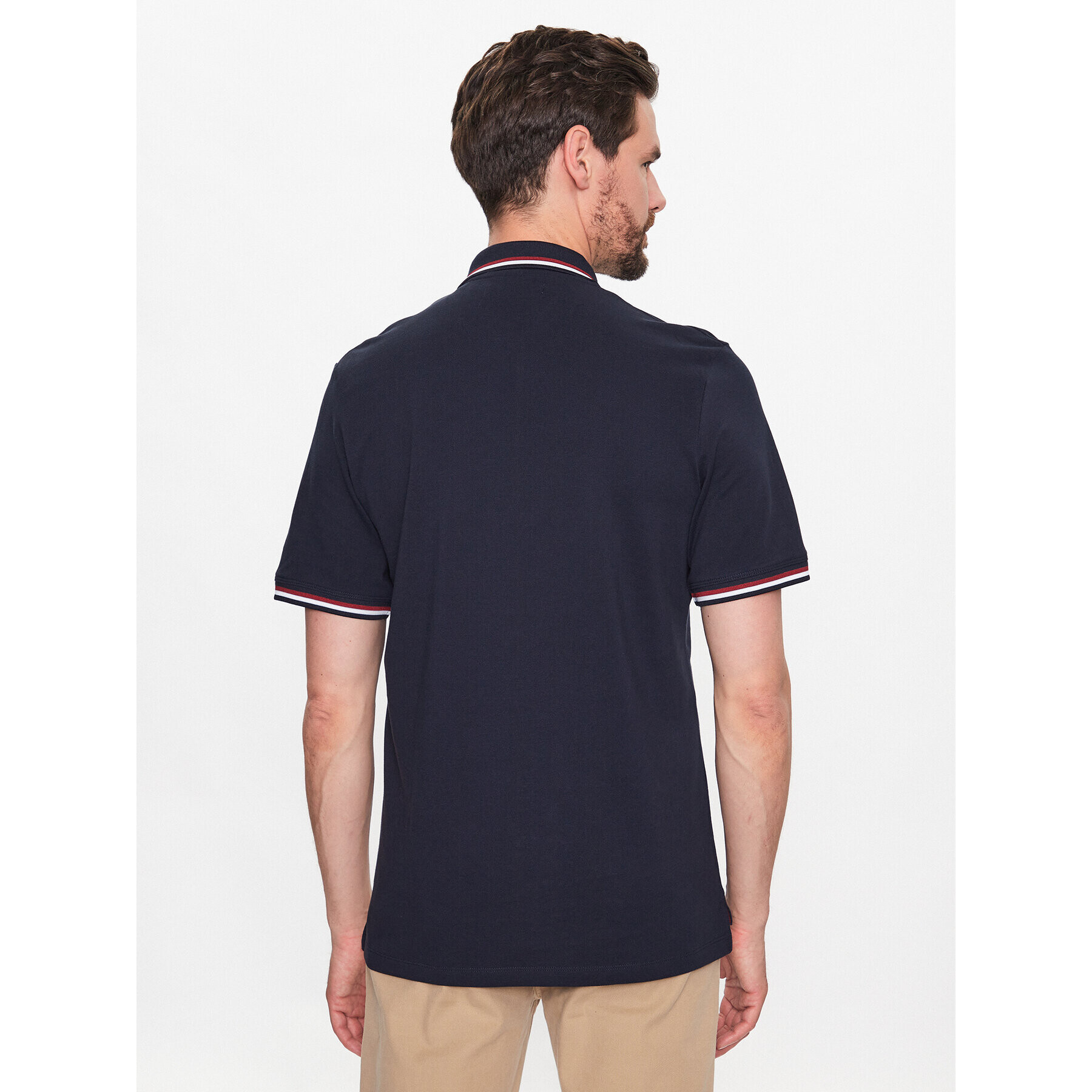 Jack&Jones Polokošeľa Lucas 12236306 Tmavomodrá Regular Fit - Pepit.sk