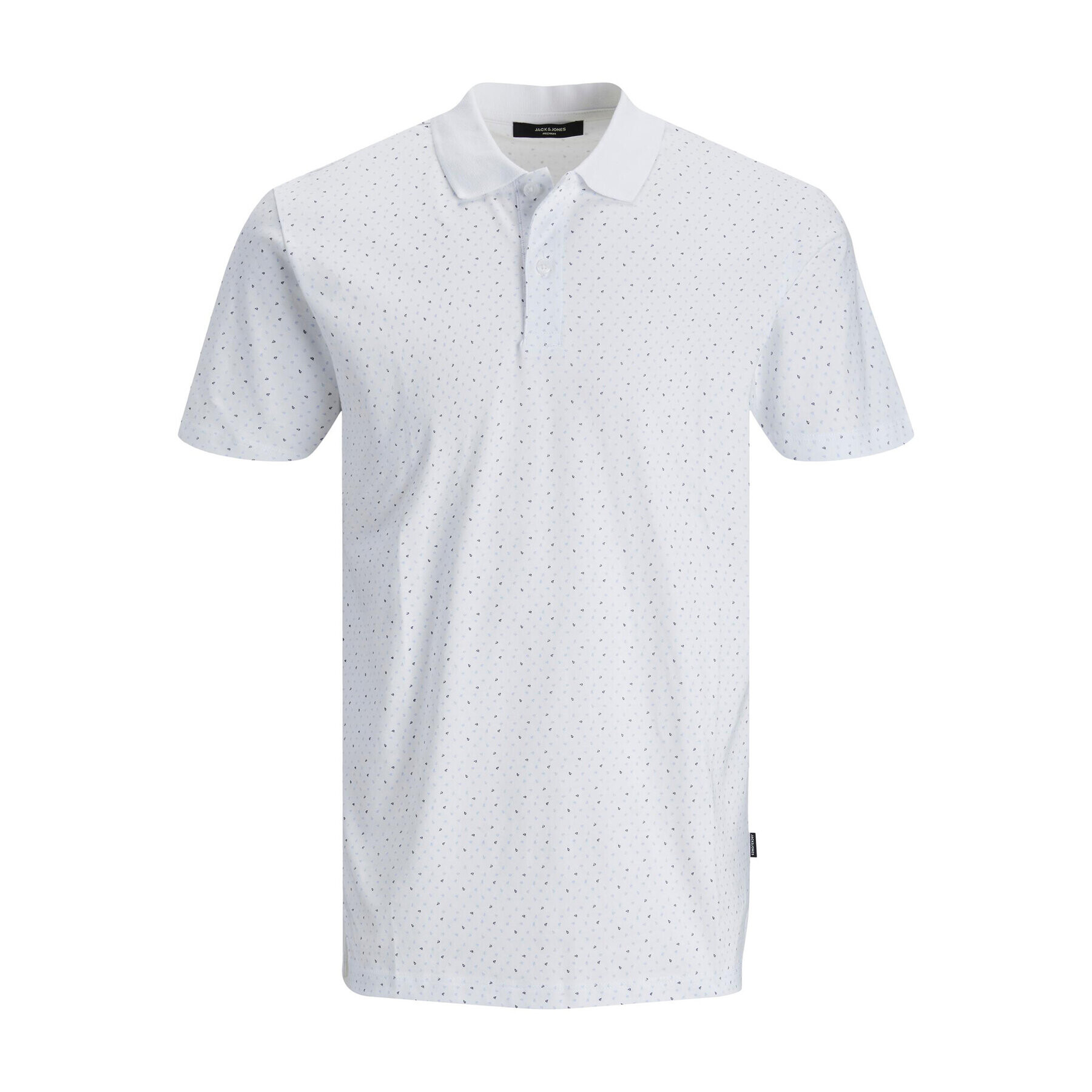 Jack&Jones Polokošeľa Marseille 12227870 Biela Standard Fit - Pepit.sk