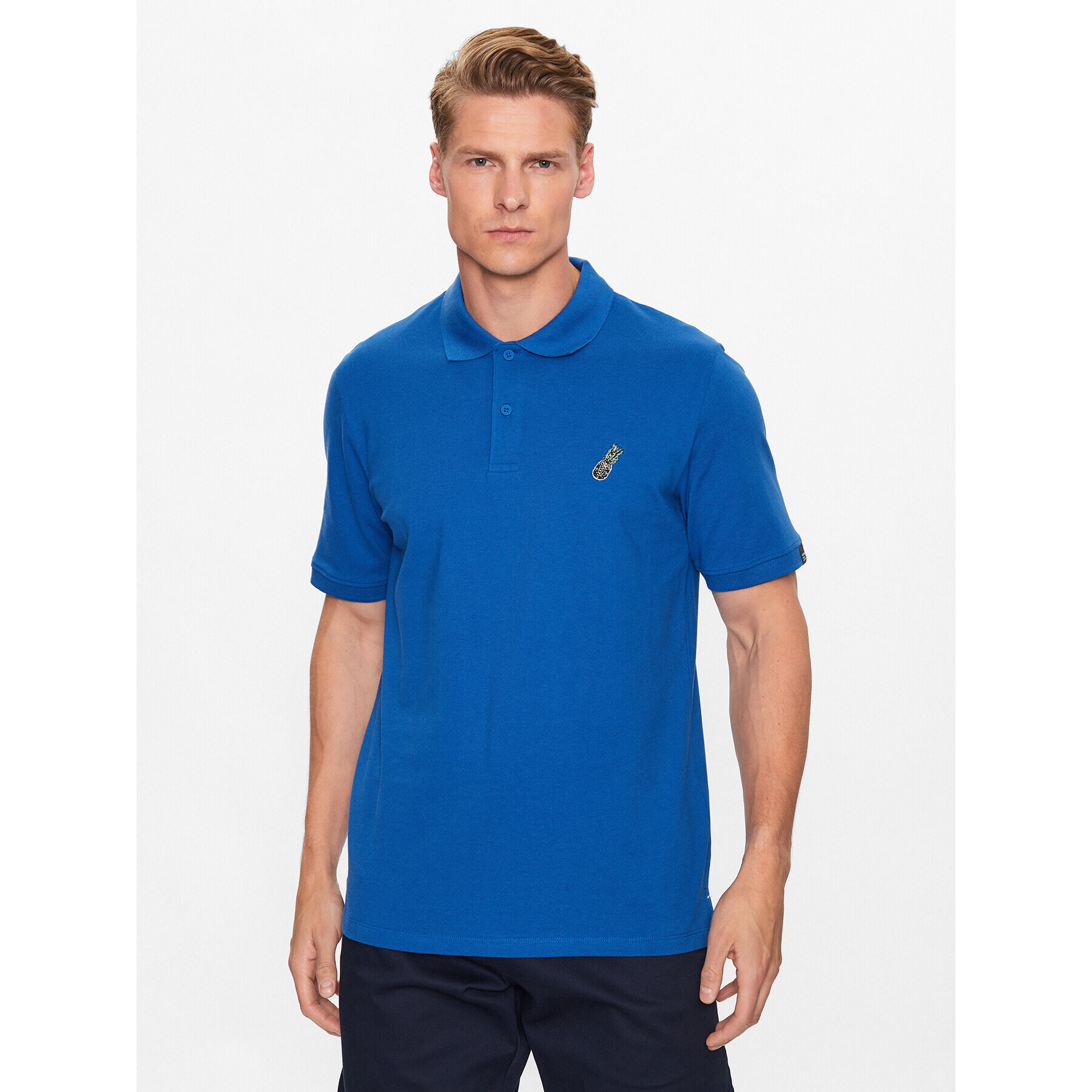 Jack&Jones Polokošeľa Palma 12234292 Modrá Standard Fit - Pepit.sk