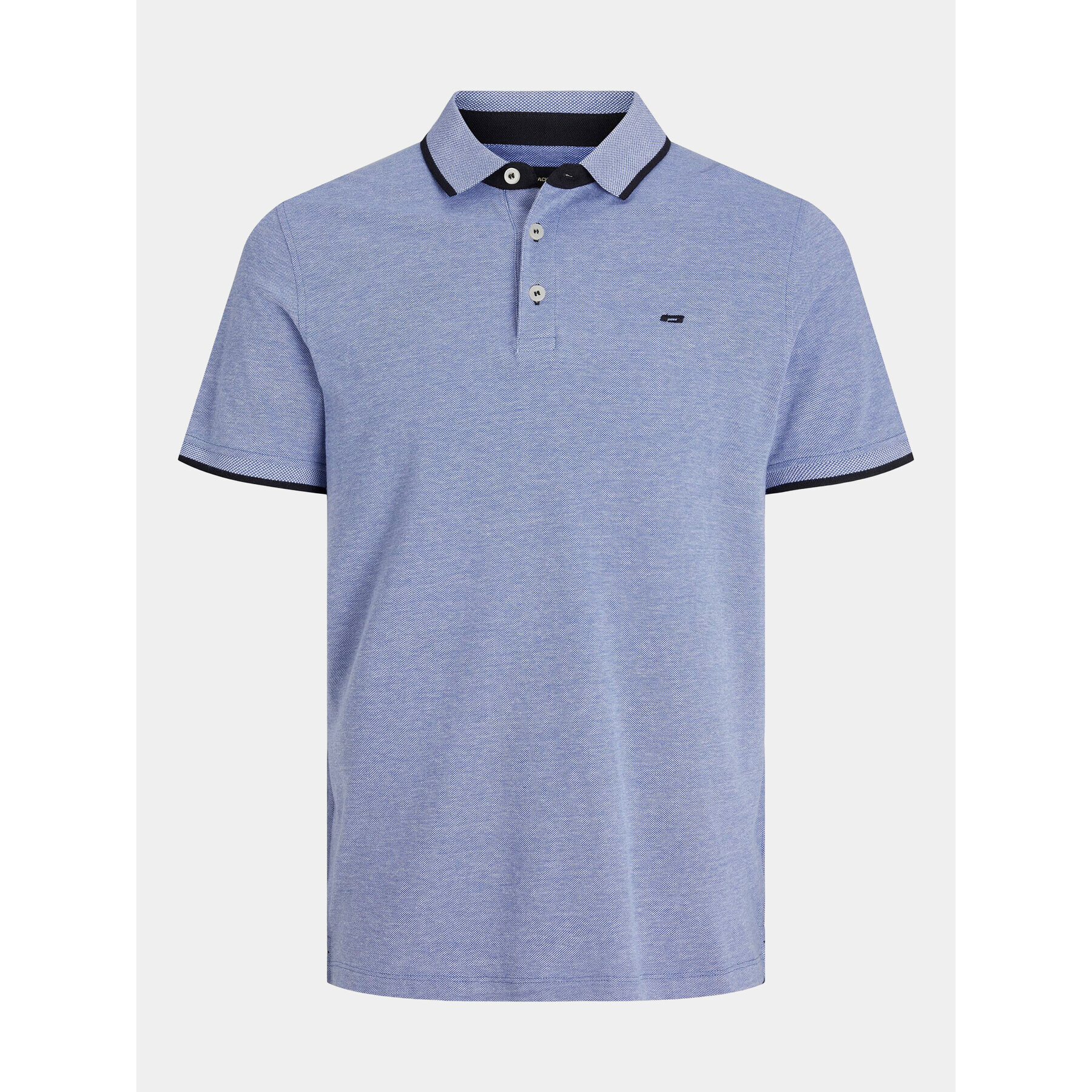 Jack&Jones Polokošeľa Paulos 12136668 Modrá Slim Fit - Pepit.sk