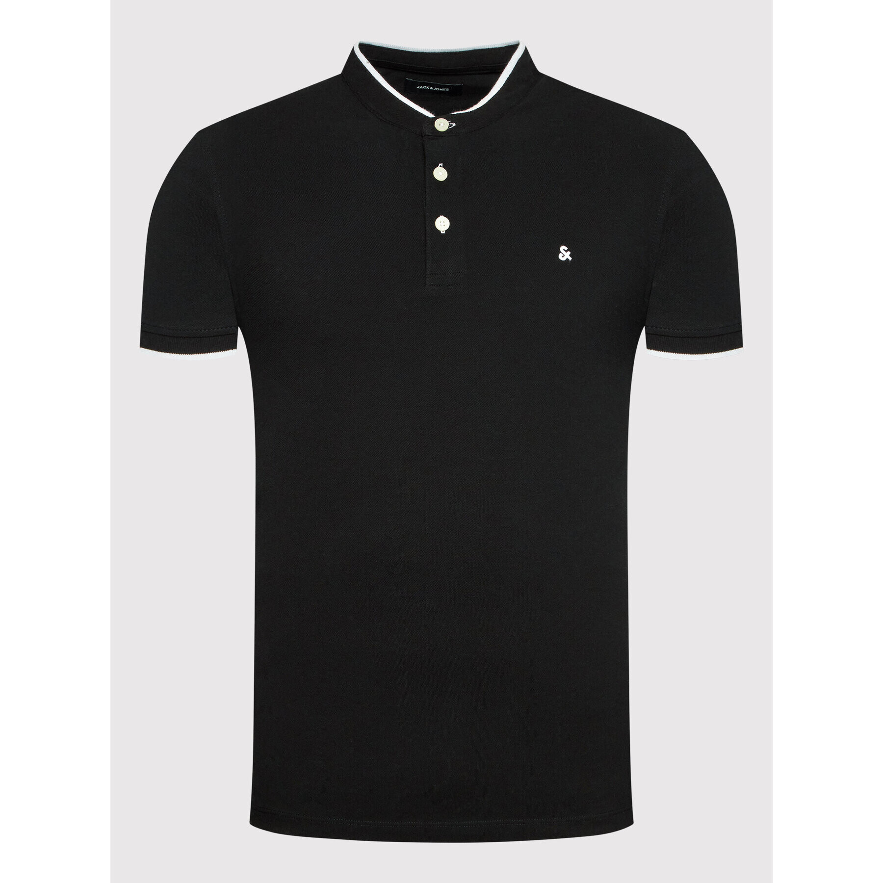 Jack&Jones Polokošeľa Paulos 12199711 Čierna Regular Fit - Pepit.sk