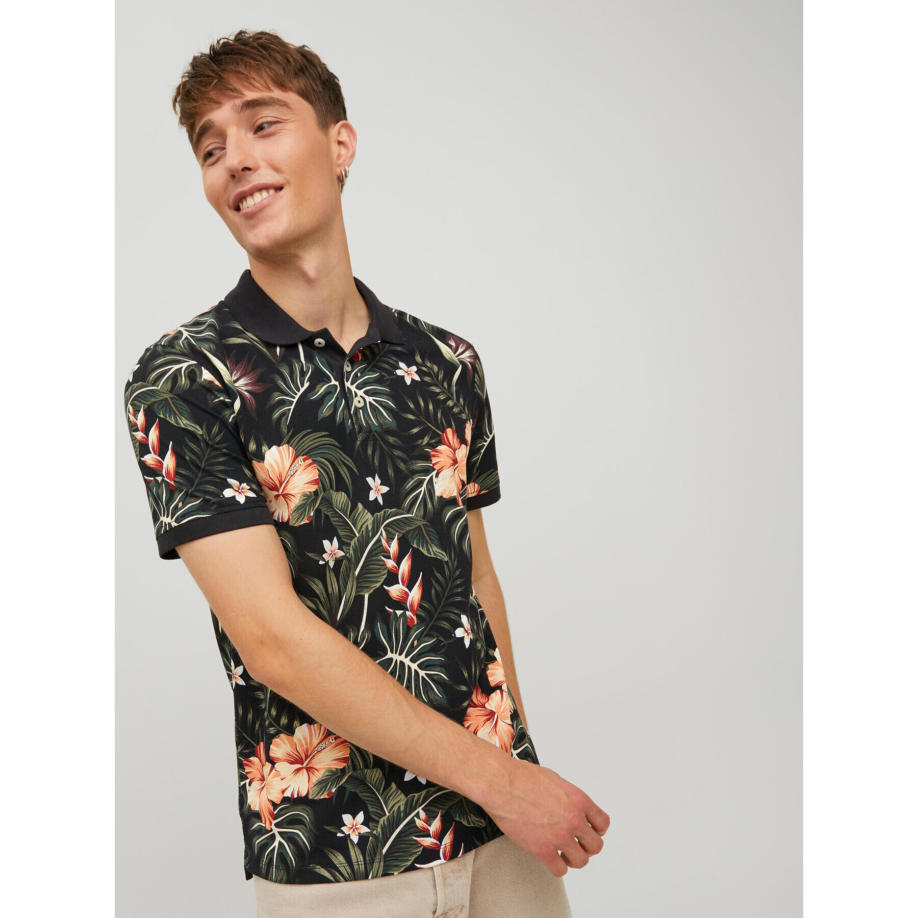 Jack&Jones Polokošeľa Paulos 12225153 Farebná Slim Fit - Pepit.sk