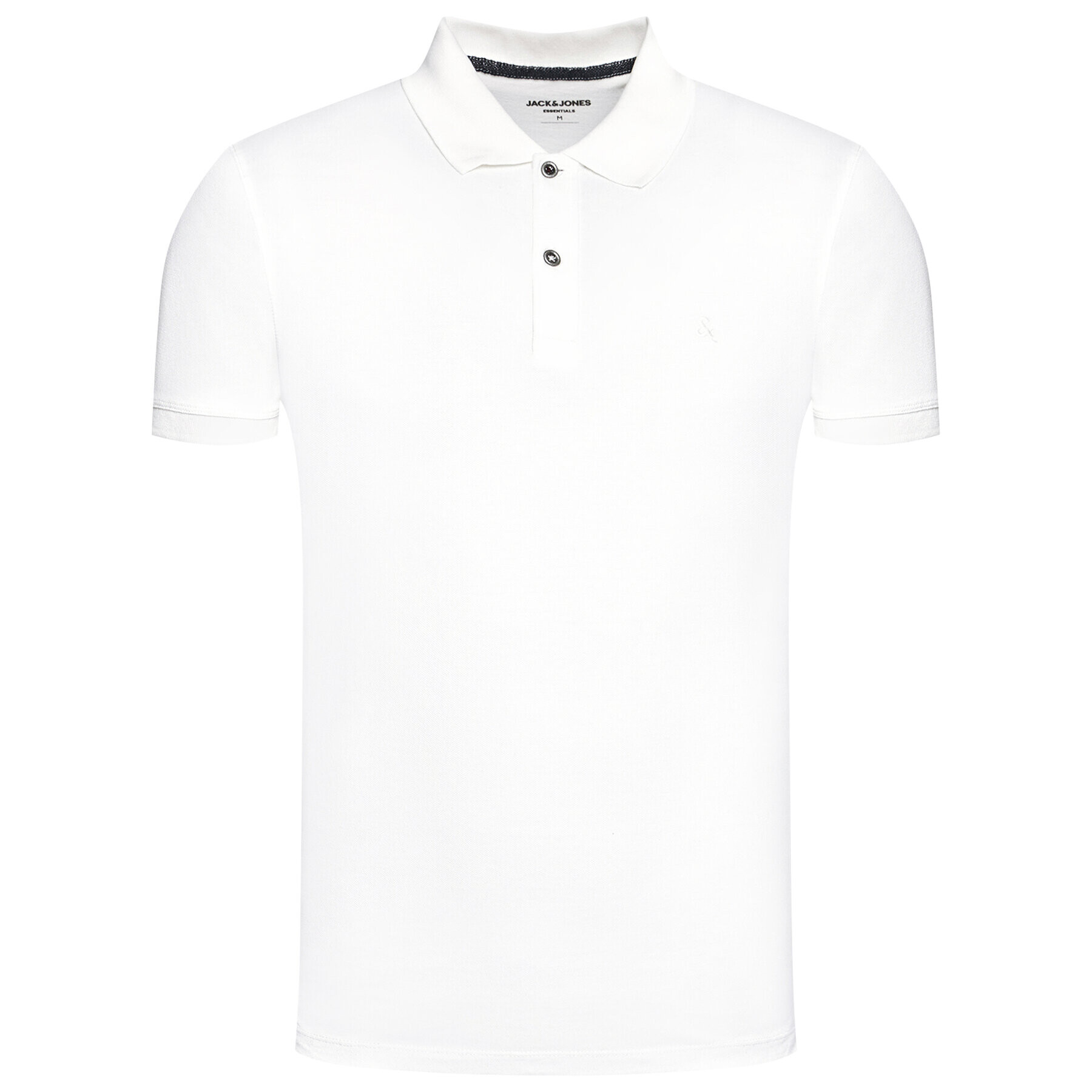 Jack&Jones Polokošeľa Washed Polo 12180890 Biela Slim Fit - Pepit.sk