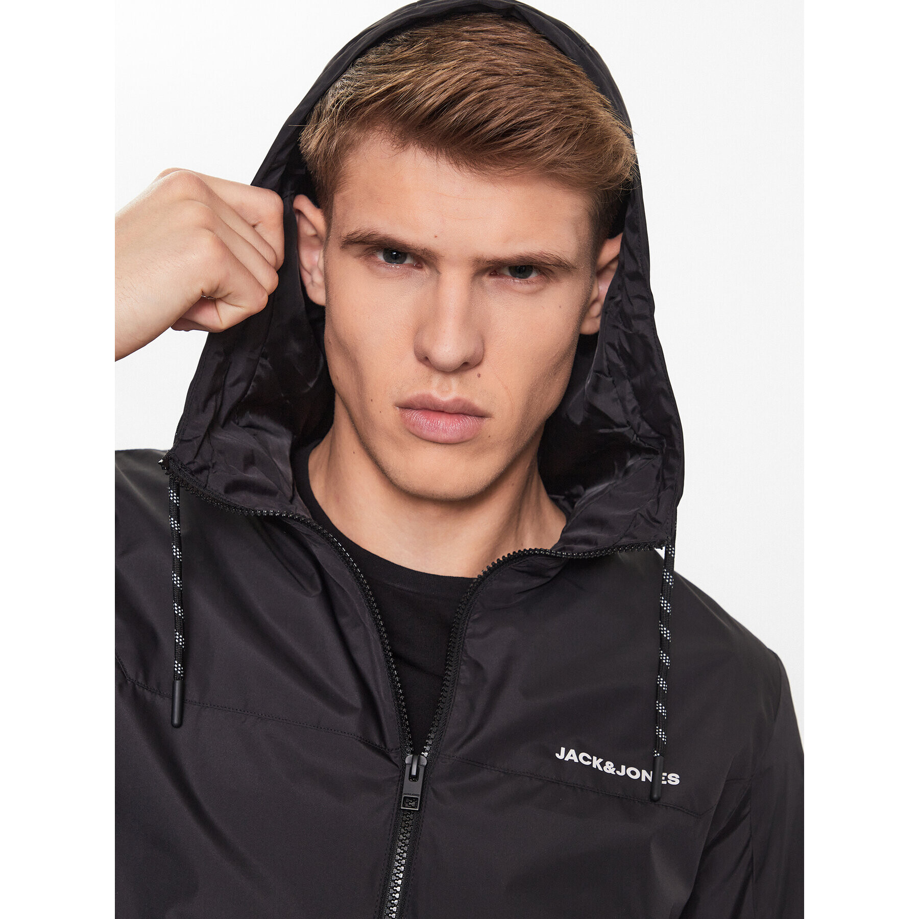 Jack&Jones Prechodná bunda 12223136 Čierna Regular Fit - Pepit.sk