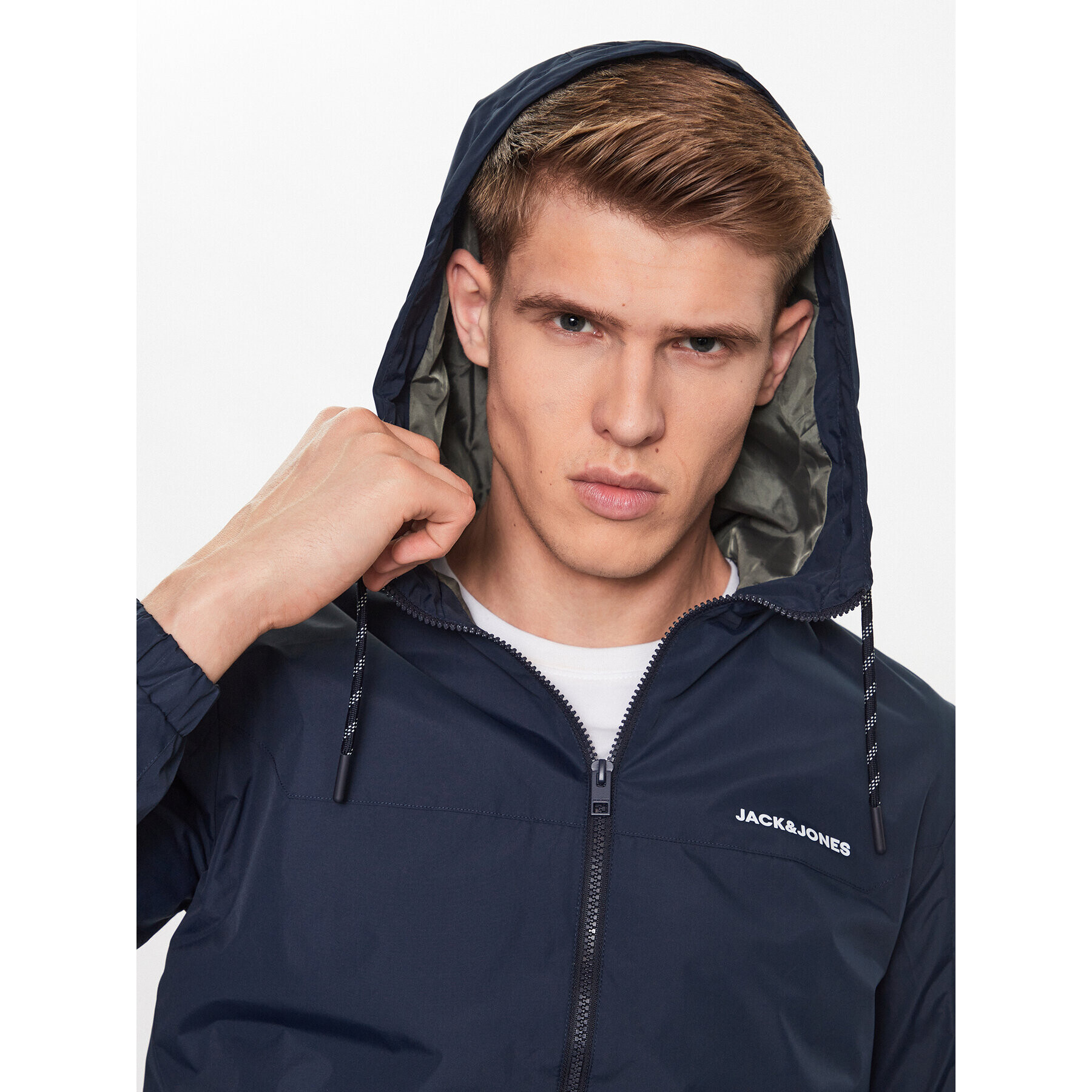 Jack&Jones Prechodná bunda 12223136 Tmavomodrá Regular Fit - Pepit.sk