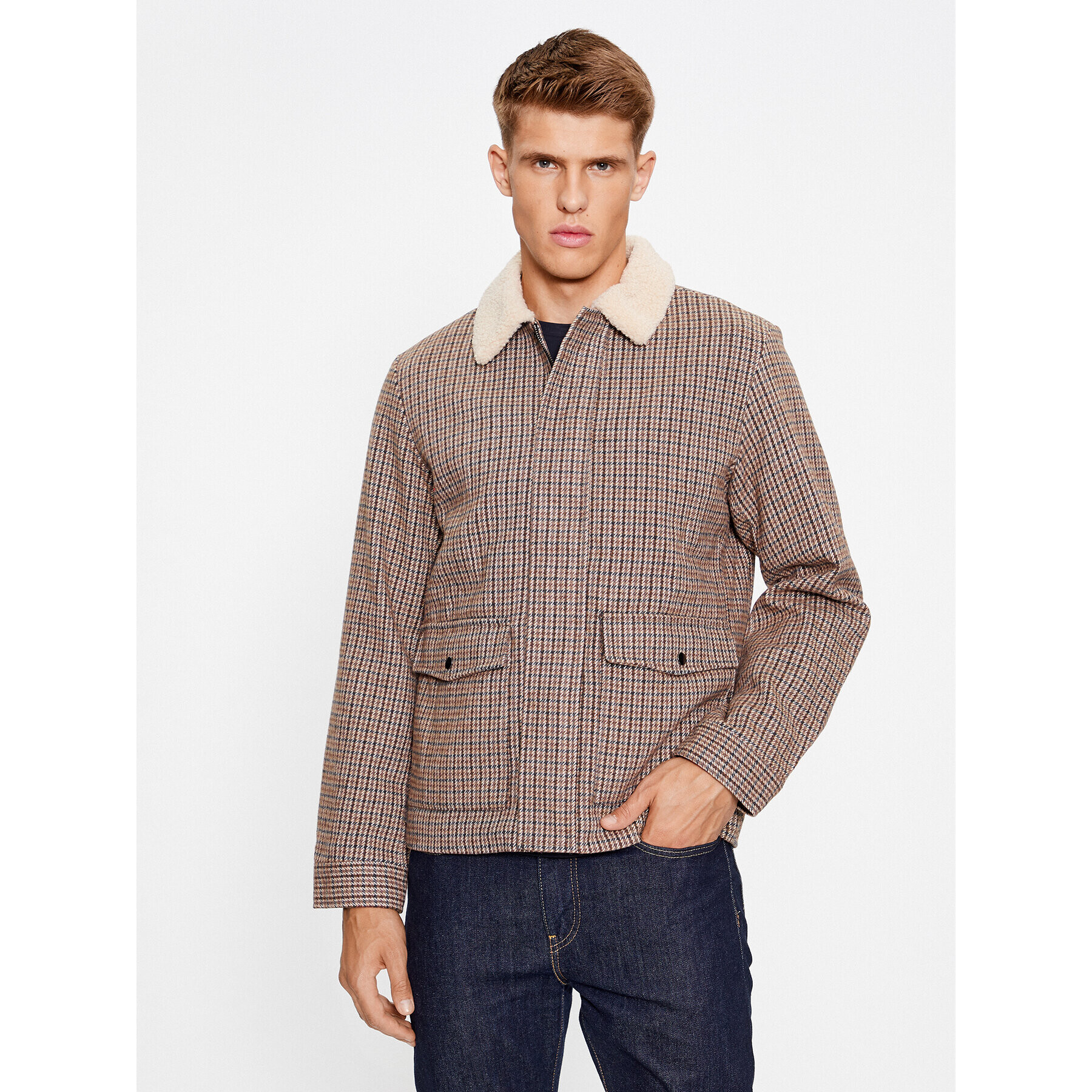 Jack&Jones Prechodná bunda 12236162 Béžová Regular Fit - Pepit.sk