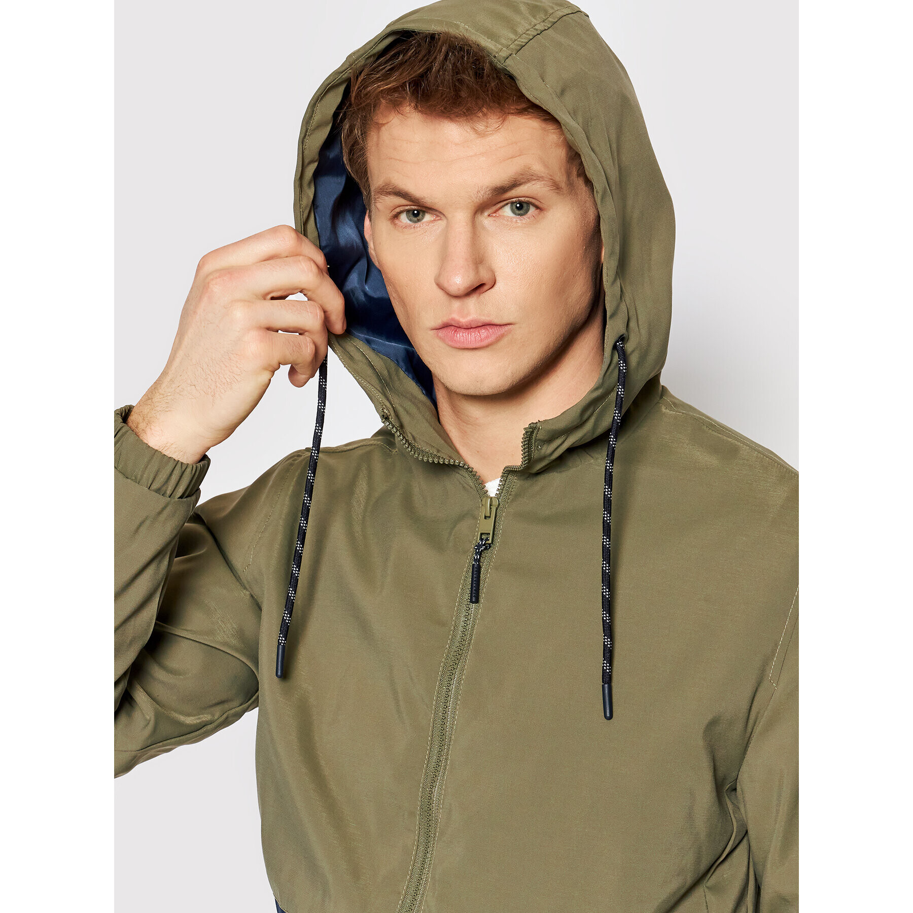 Jack&Jones Prechodná bunda Barton 12200636 Zelená Regular Fit - Pepit.sk