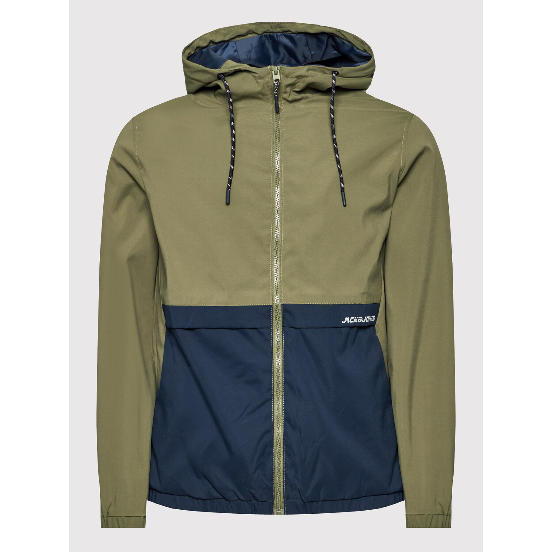 Jack&Jones Prechodná bunda Barton 12200636 Zelená Regular Fit - Pepit.sk