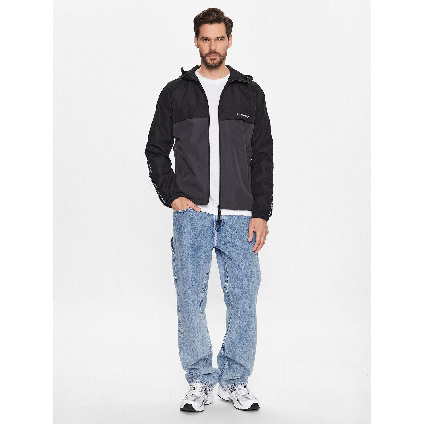 Jack&Jones Prechodná bunda Clark 12223140 Sivá Regular Fit - Pepit.sk