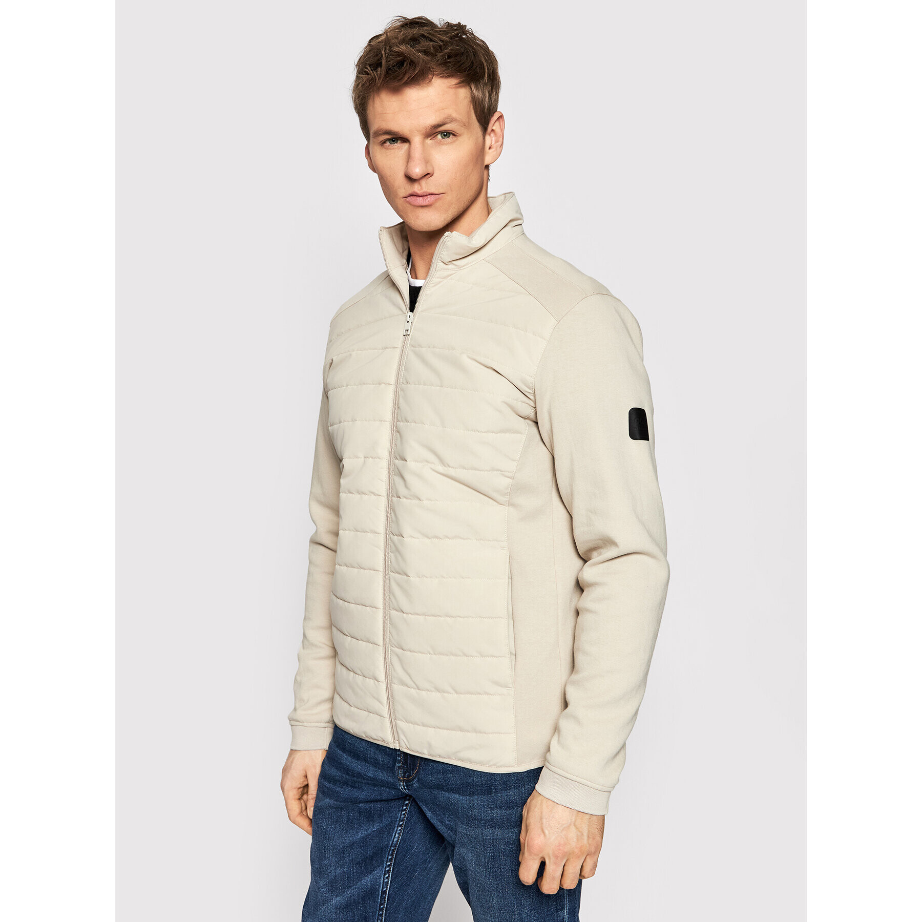 Jack&Jones Prechodná bunda Clay 12202968 Béžová Regular Fit - Pepit.sk