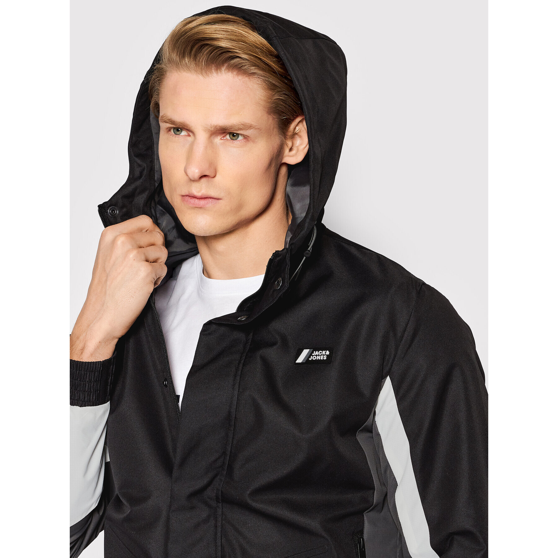 Jack&Jones Prechodná bunda Jakob Light 12205621 Čierna Regular Fit - Pepit.sk