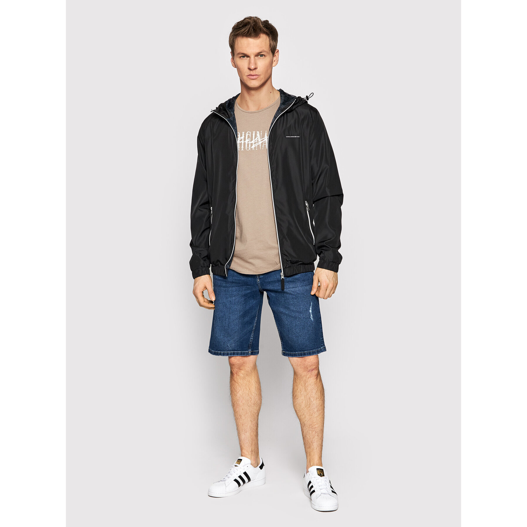 Jack&Jones Prechodná bunda Jungle 12203438 Čierna Regular Fit - Pepit.sk