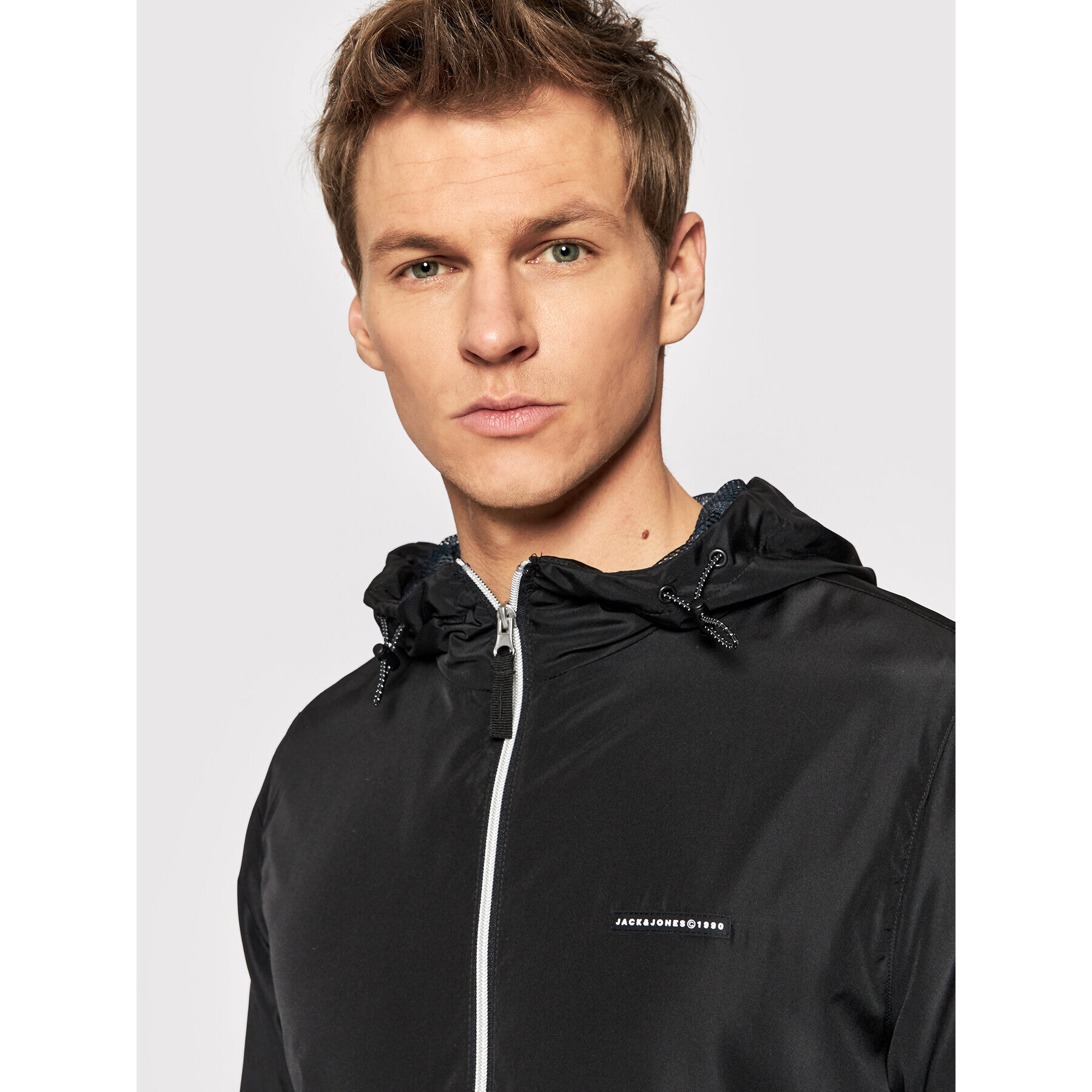 Jack&Jones Prechodná bunda Jungle 12203438 Čierna Regular Fit - Pepit.sk