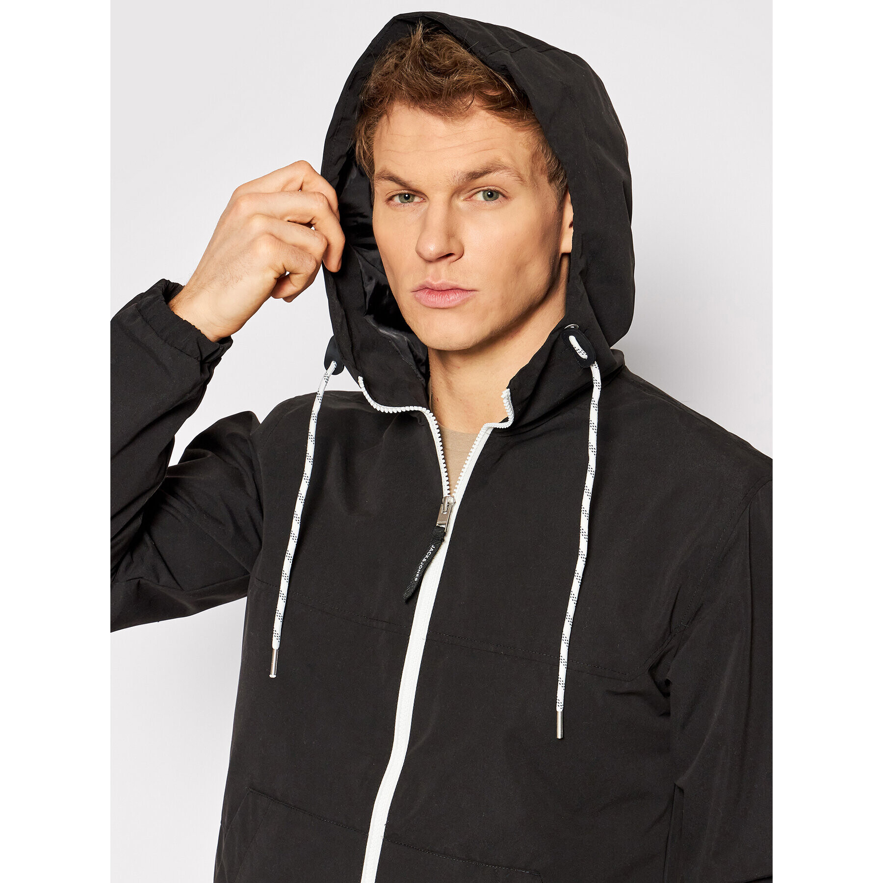 Jack&Jones Prechodná bunda Luke 12184996 Čierna Regular Fit - Pepit.sk