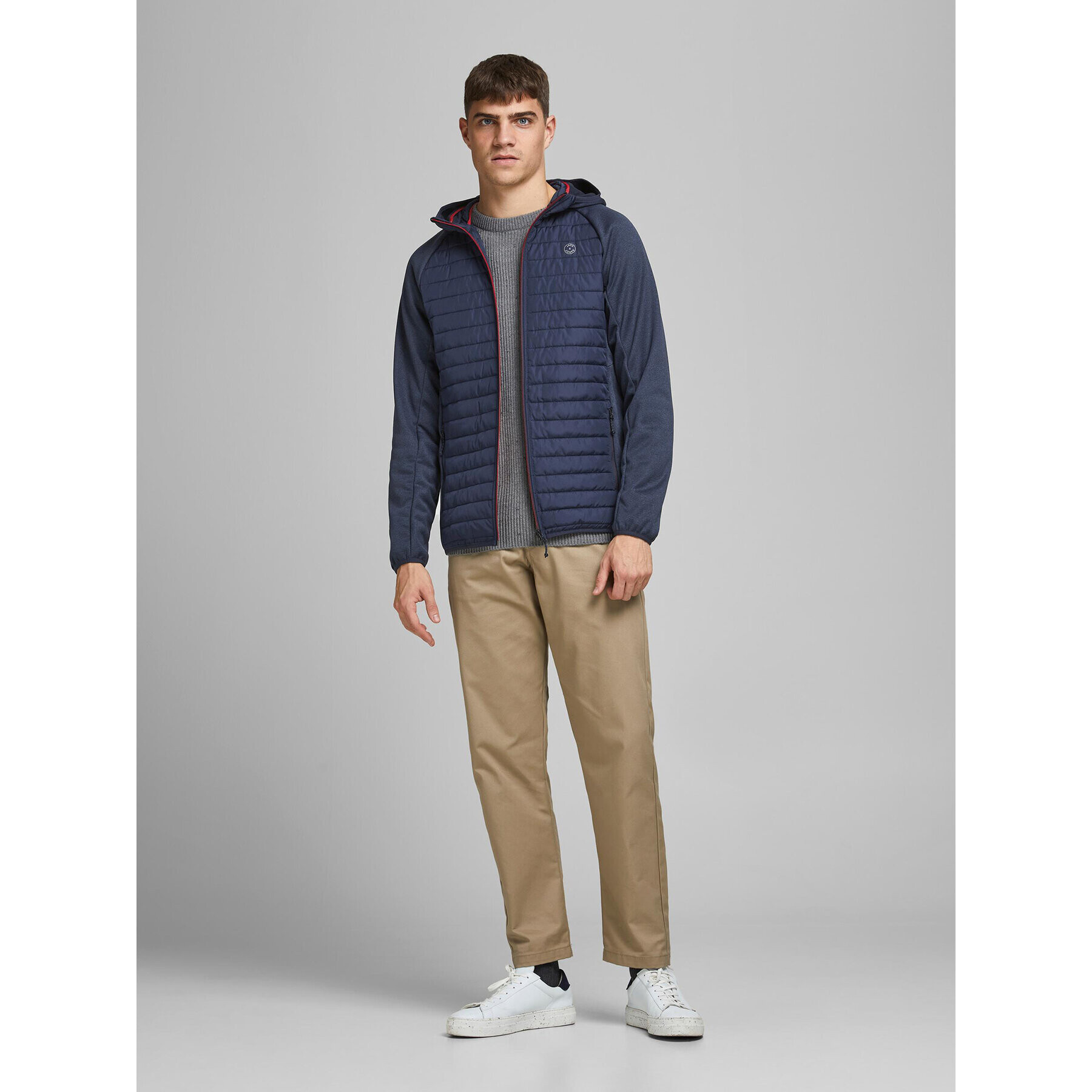 Jack&Jones Prechodná bunda Multi Qualited 12182242 Tmavomodrá Regular Fit - Pepit.sk