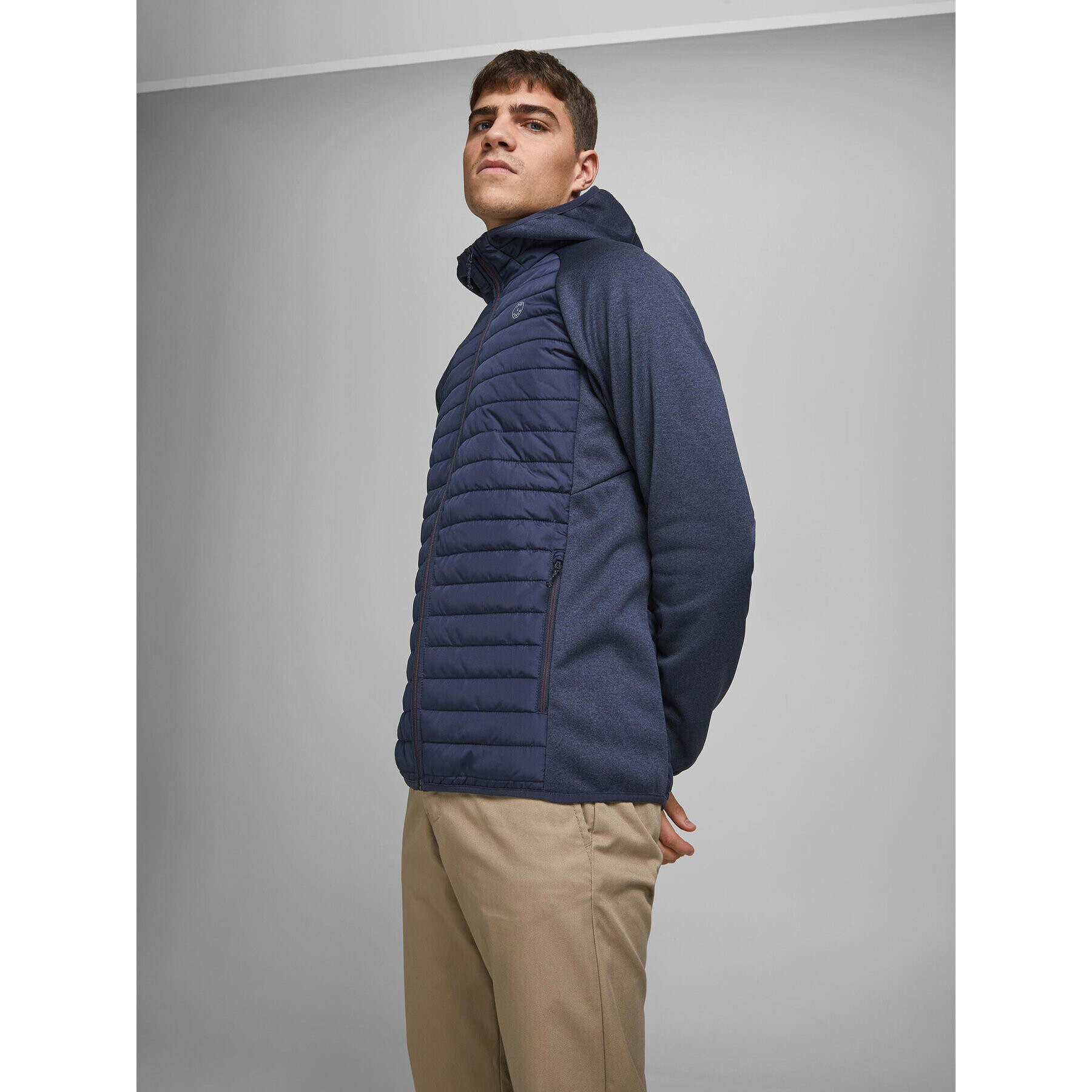 Jack&Jones Prechodná bunda Multi Qualited 12182242 Tmavomodrá Regular Fit - Pepit.sk