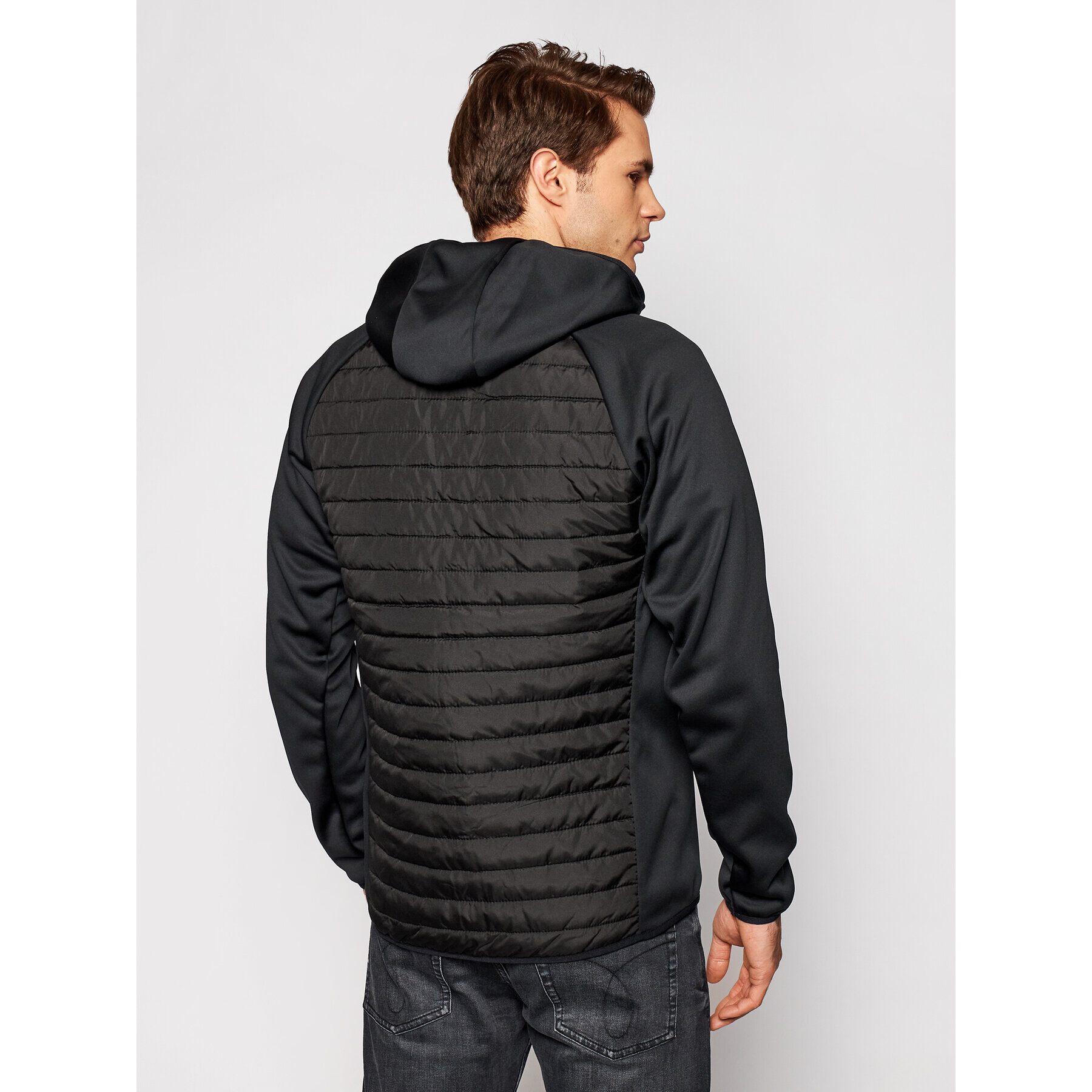 Jack&Jones Prechodná bunda Multi Quilted 12182242 Čierna Regular Fit - Pepit.sk