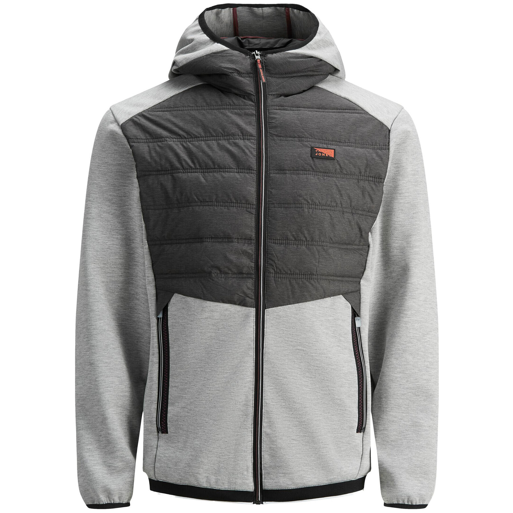 Jack&Jones Prechodná bunda Toby 12184739 Sivá Regular Fit - Pepit.sk