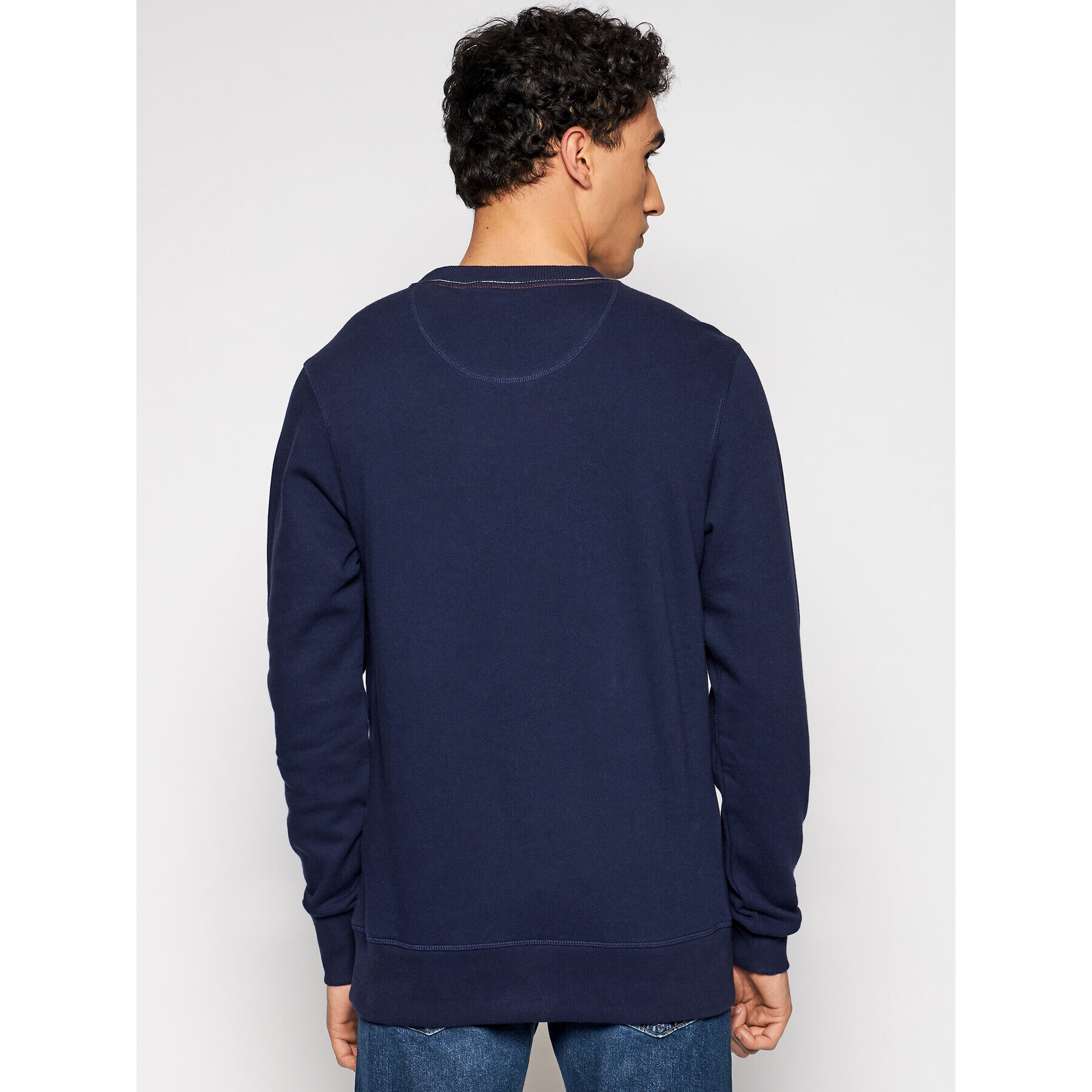 Jack&Jones PREMIUM Mikina Blue Terence 12183539 Tmavomodrá Regular Fit - Pepit.sk