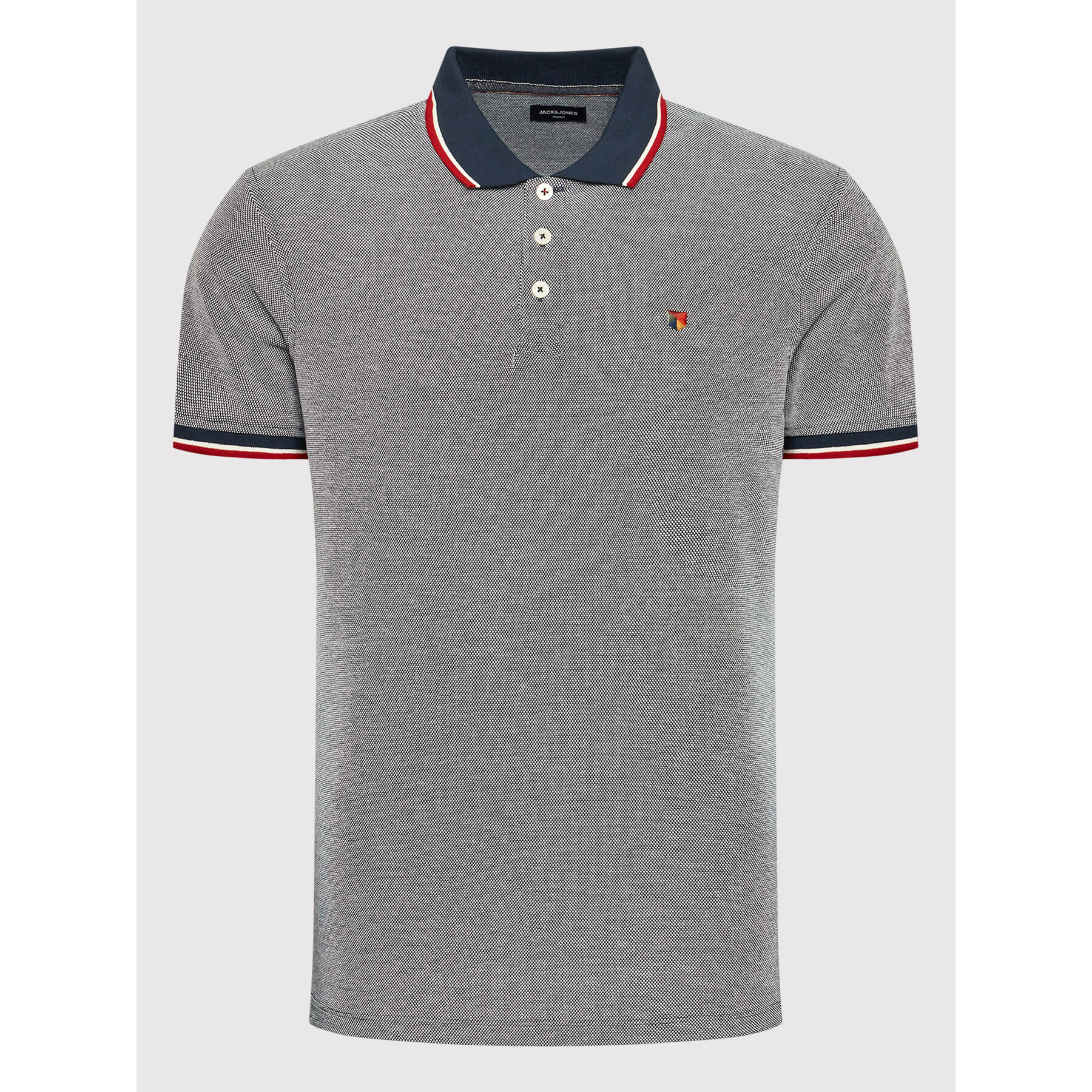 Jack&Jones PREMIUM Polokošeľa Bluwin 12169064 Tmavomodrá Regular Fit - Pepit.sk