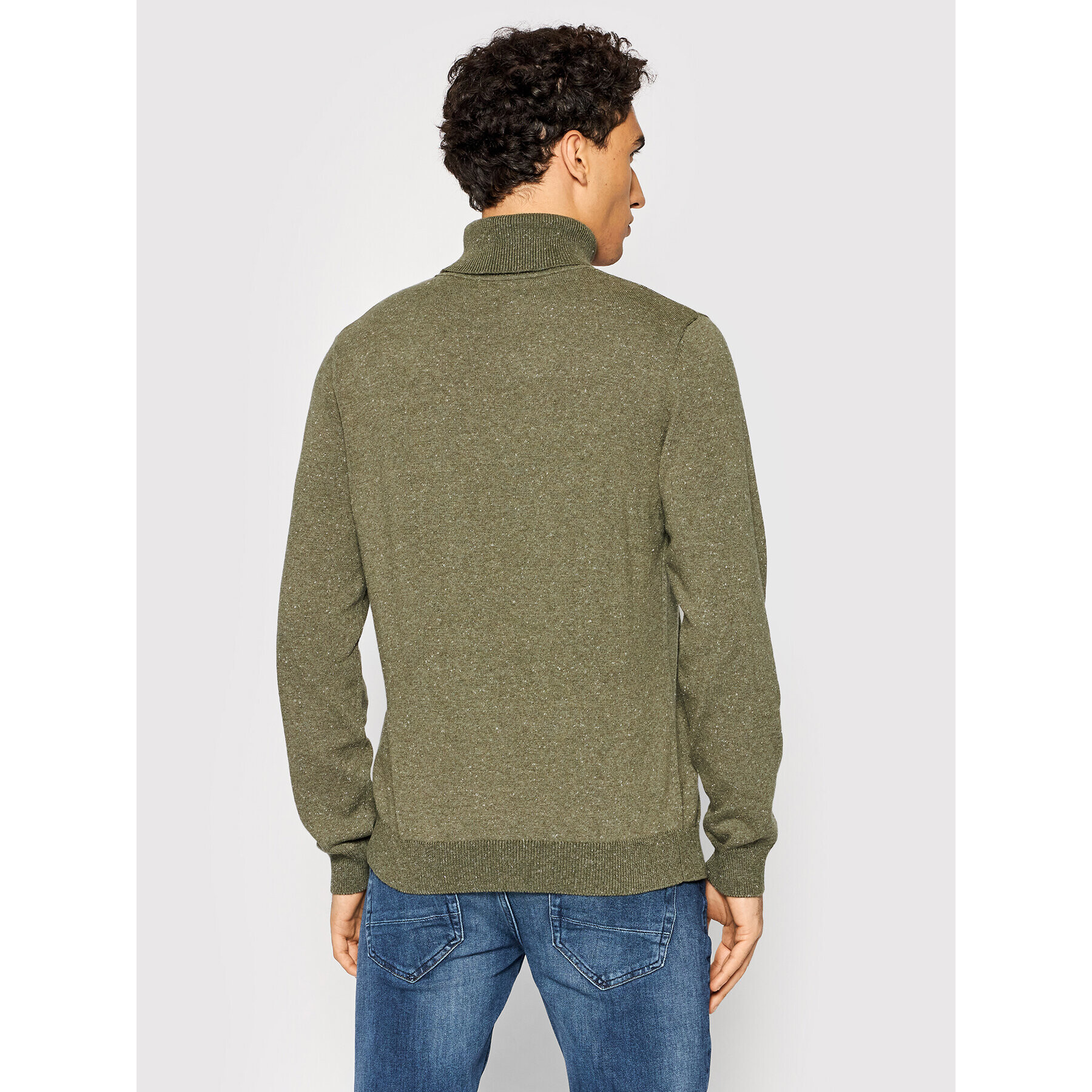 Jack&Jones PREMIUM Rolák Morris 12192496 Zelená Regular Fit - Pepit.sk