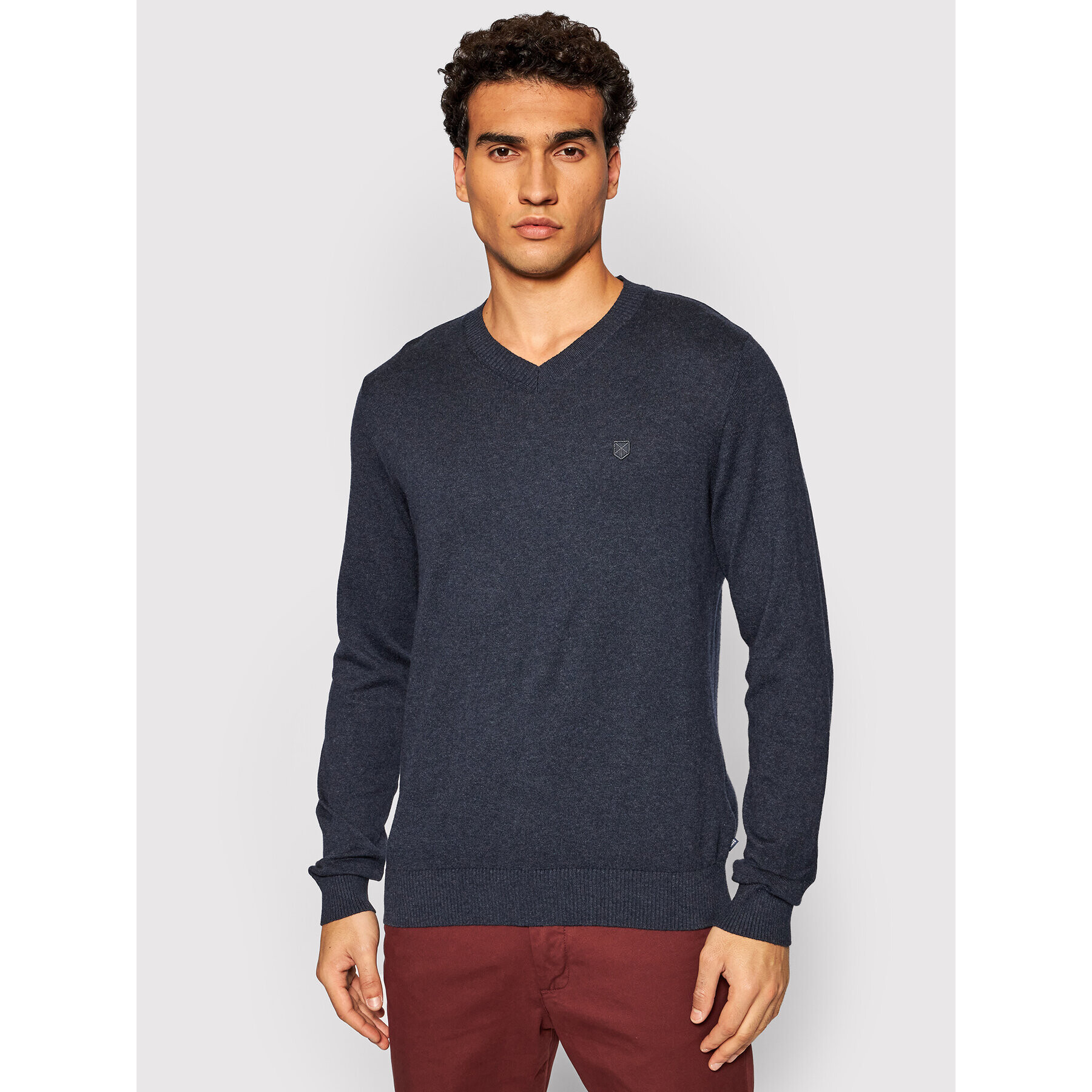 Jack&Jones PREMIUM Sveter Bluray 12195588 Tmavomodrá Regular Fit - Pepit.sk