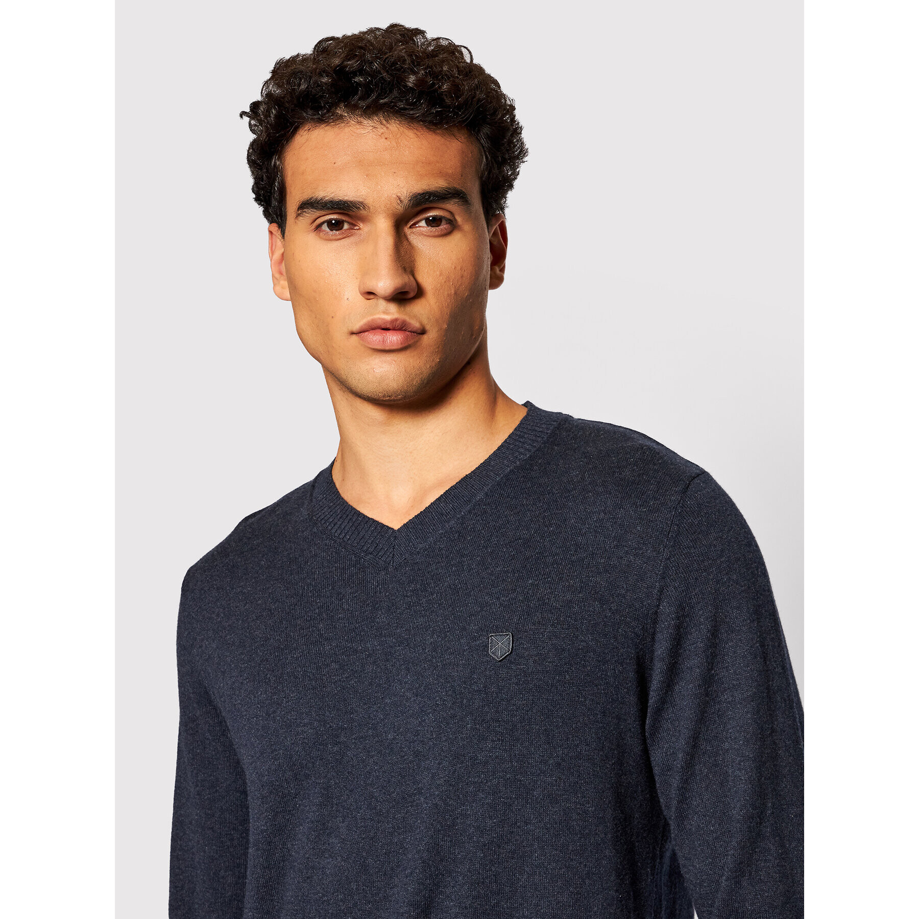 Jack&Jones PREMIUM Sveter Bluray 12195588 Tmavomodrá Regular Fit - Pepit.sk