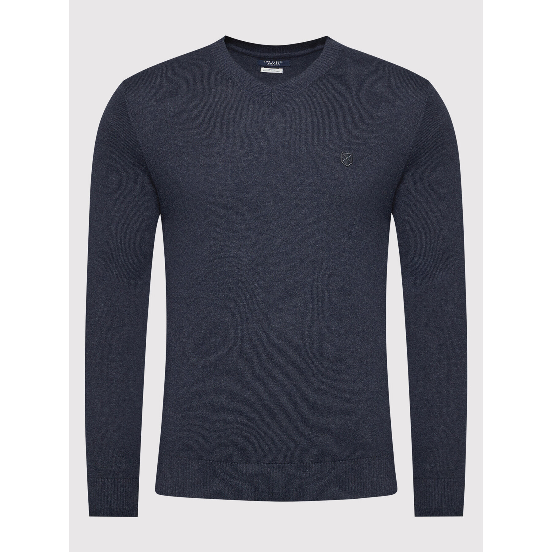 Jack&Jones PREMIUM Sveter Bluray 12195588 Tmavomodrá Regular Fit - Pepit.sk