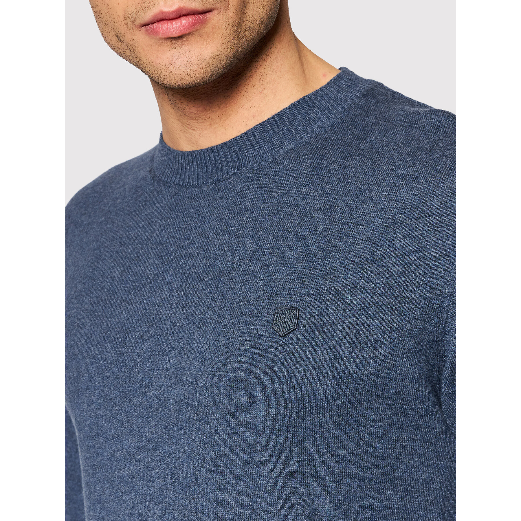 Jack&Jones PREMIUM Sveter Ray 12192311 Tmavomodrá Regular Fit - Pepit.sk