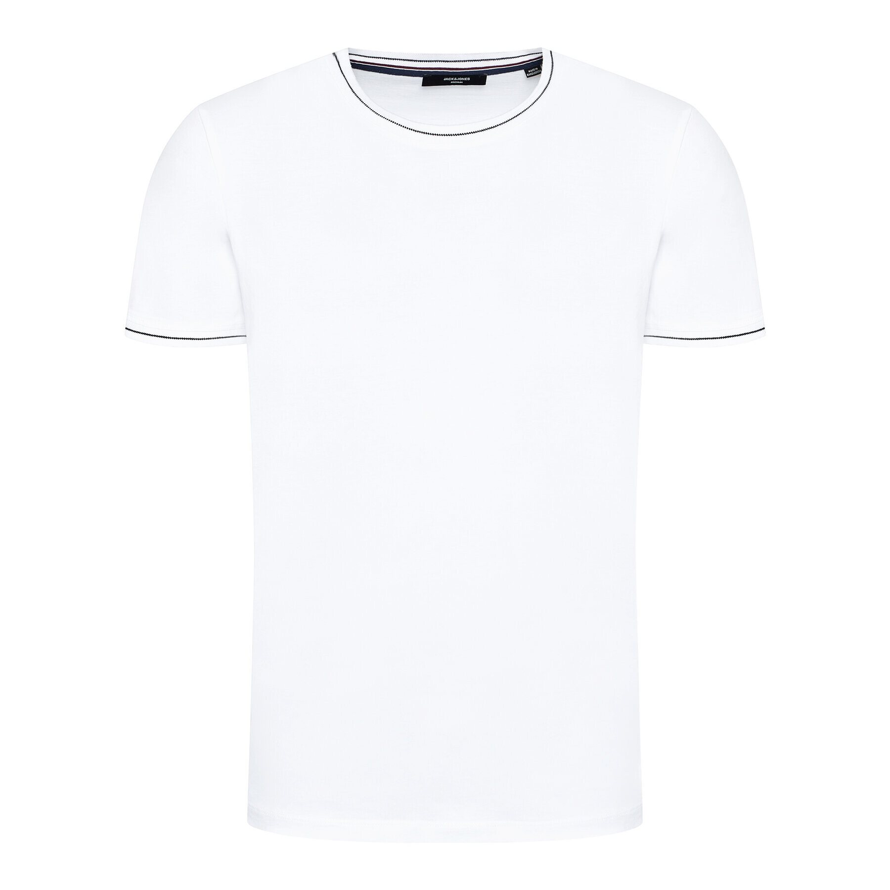 Jack&Jones PREMIUM Tričko Blalucas 12184760 Biela Regular Fit - Pepit.sk