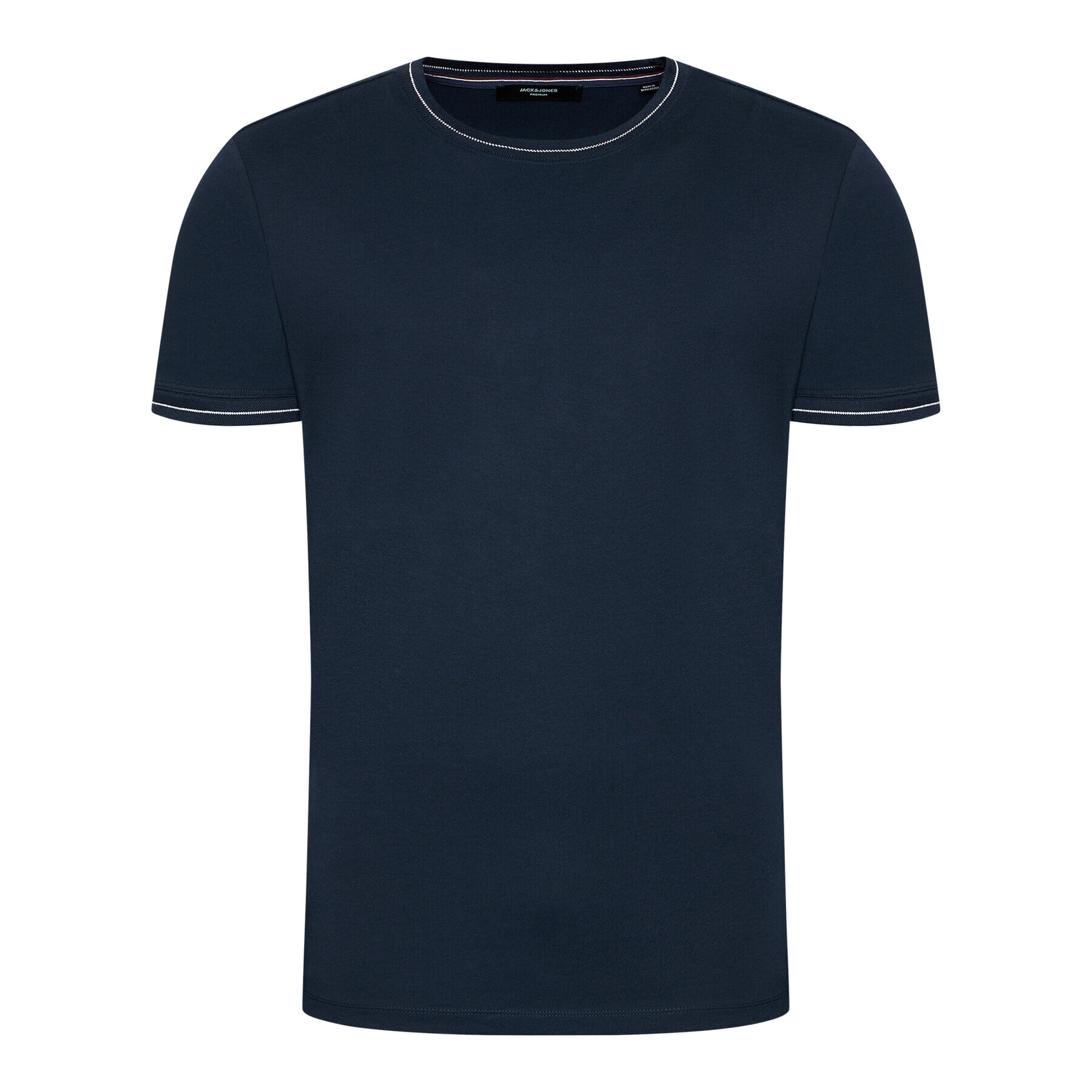 Jack&Jones PREMIUM Tričko Blalucas 12184760 Tmavomodrá Regular Fit - Pepit.sk