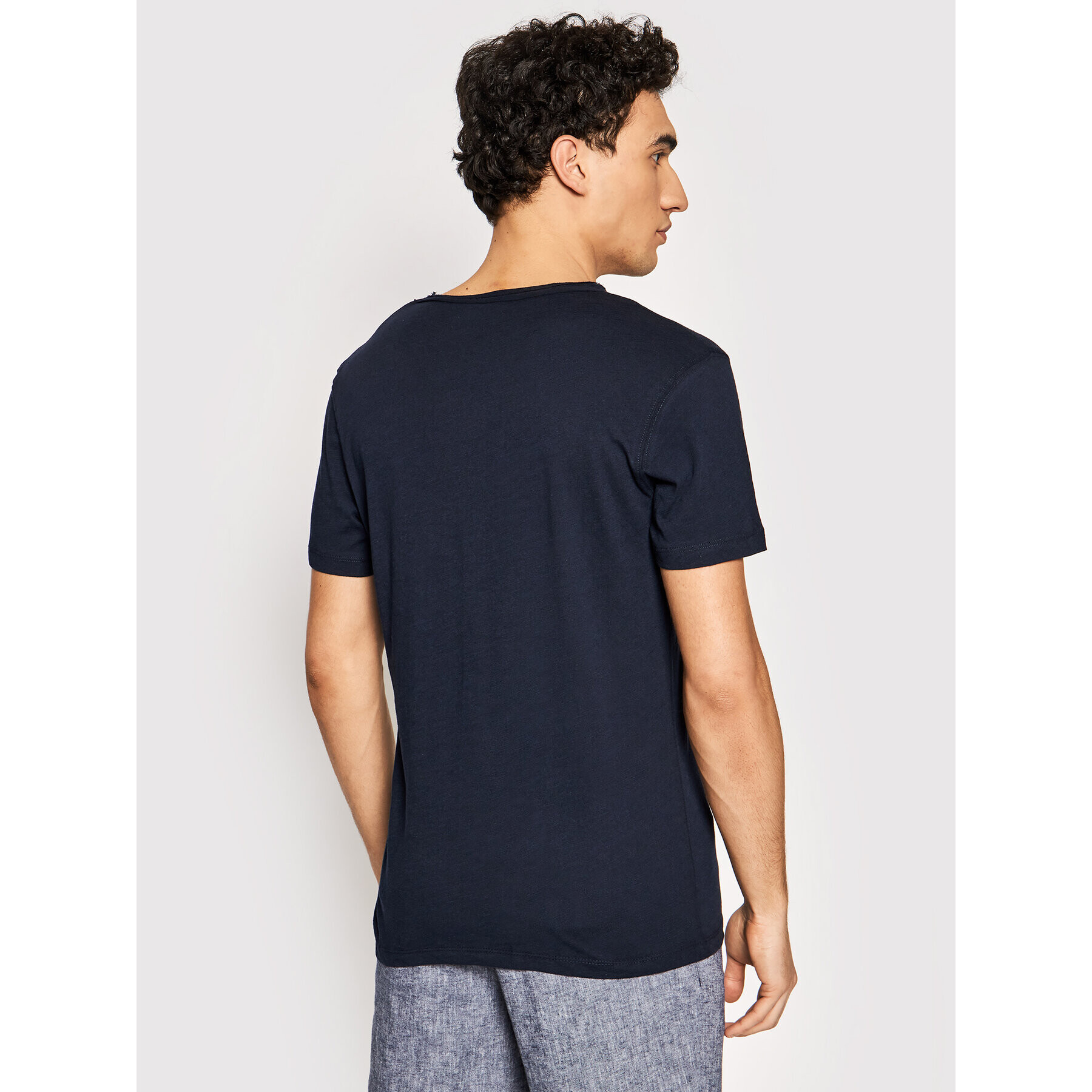 Jack&Jones PREMIUM Tričko Bluvance 12185027 Tmavomodrá Regular Fit - Pepit.sk