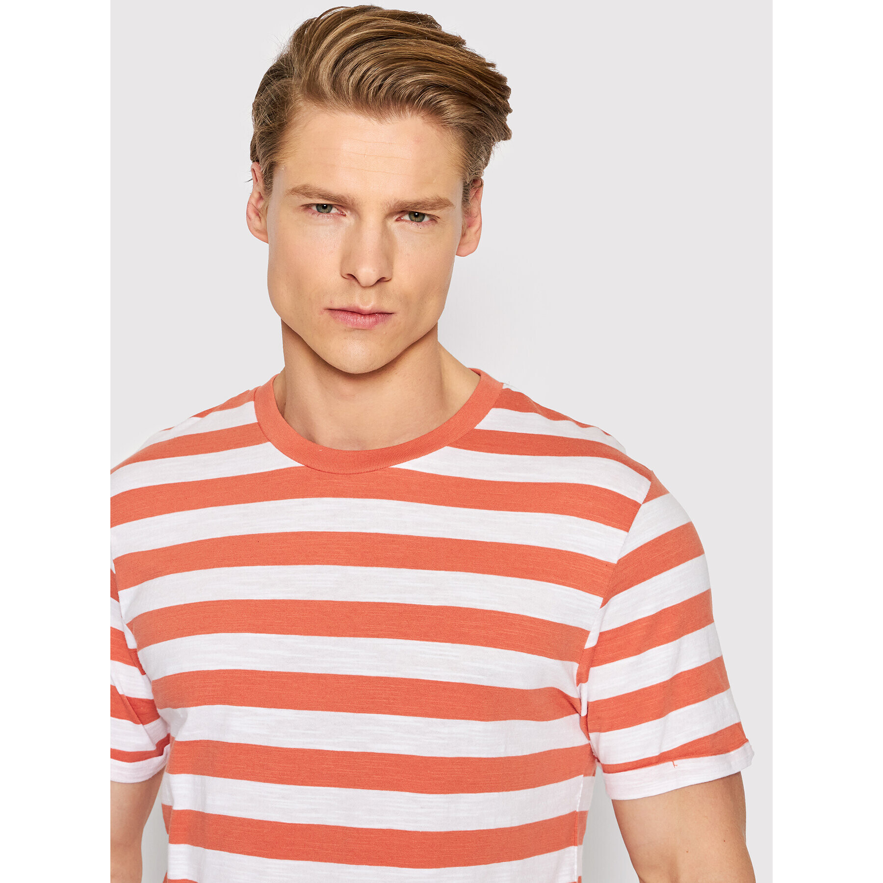 Jack&Jones PREMIUM Tričko Tropic 12203778 Oranžová Regular Fit - Pepit.sk