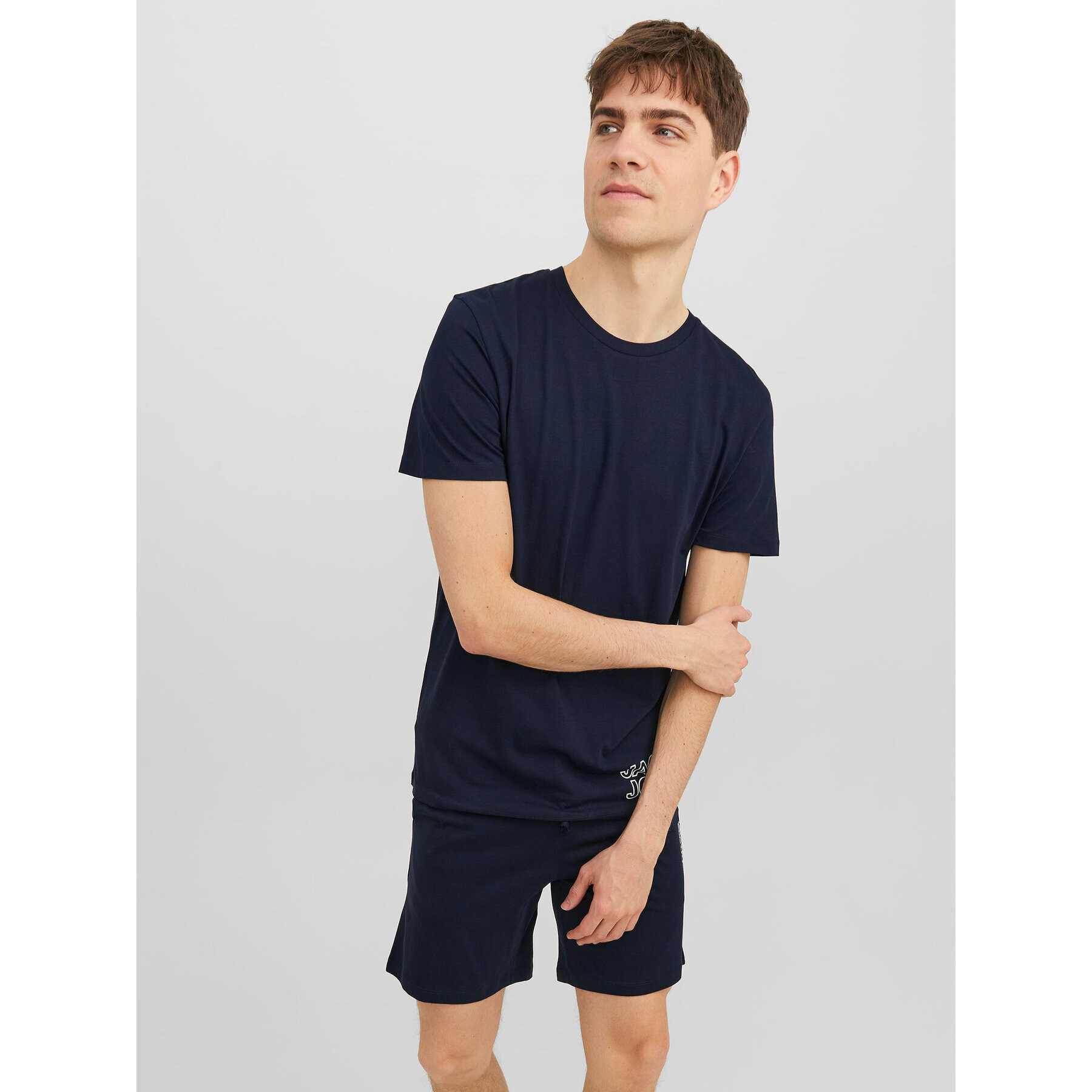 Jack&Jones Pyžamo 12245905 Tmavomodrá Standard Fit - Pepit.sk