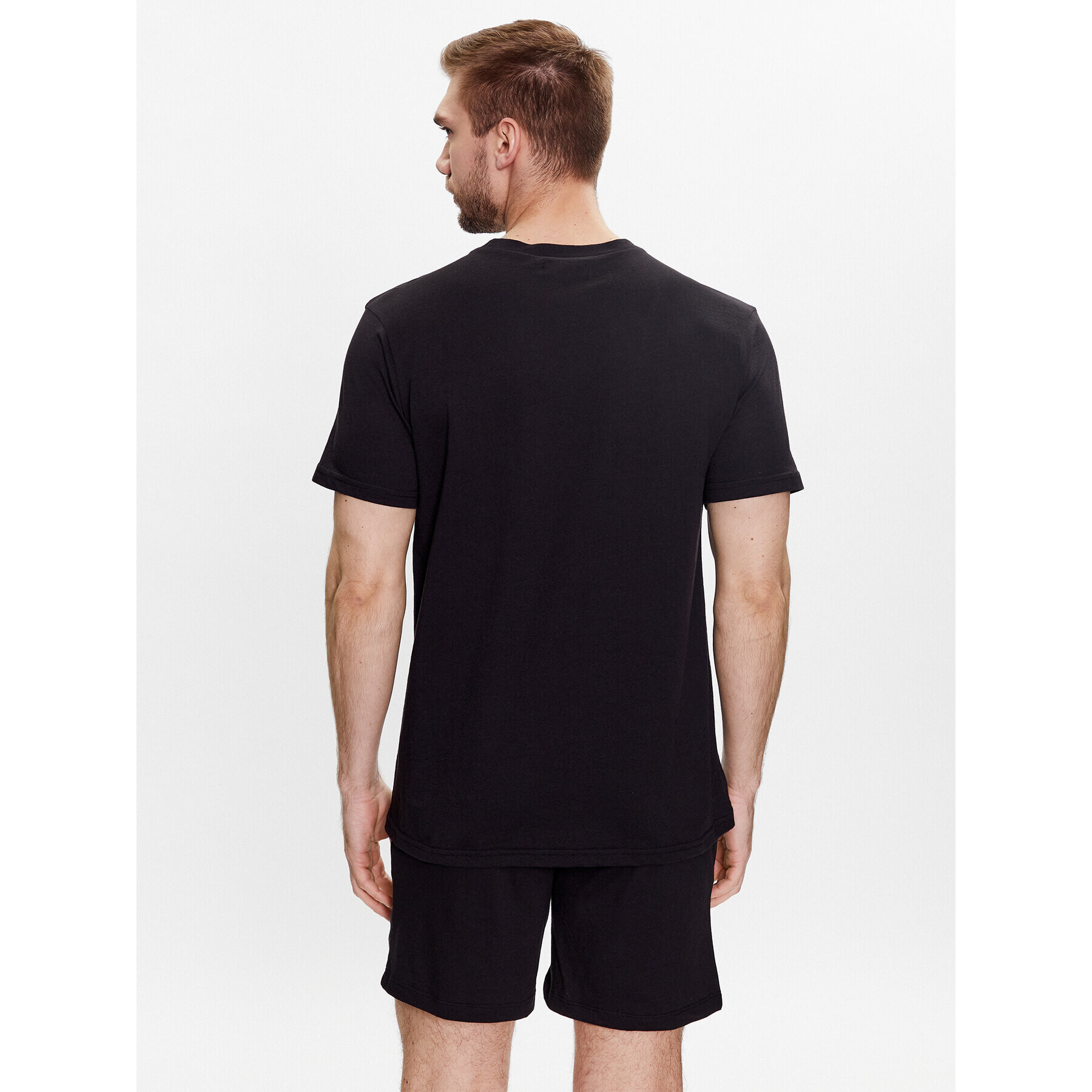 Jack&Jones Pyžamo James 12240181 Čierna Standard Fit - Pepit.sk