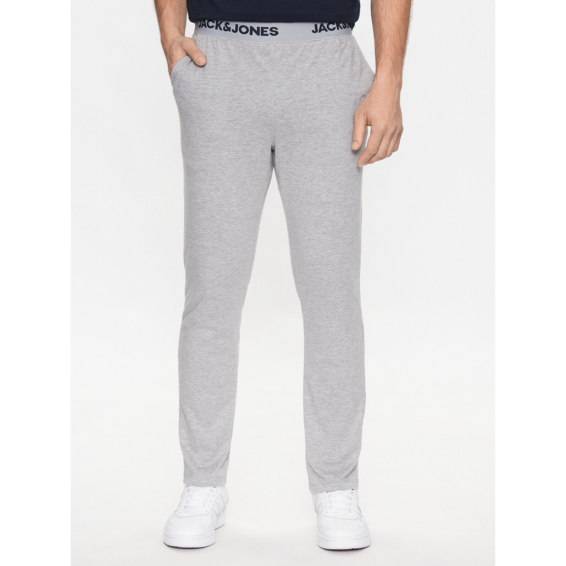 Jack&Jones Pyžamové nohavice Aaron 12224911 Sivá Regular Fit - Pepit.sk