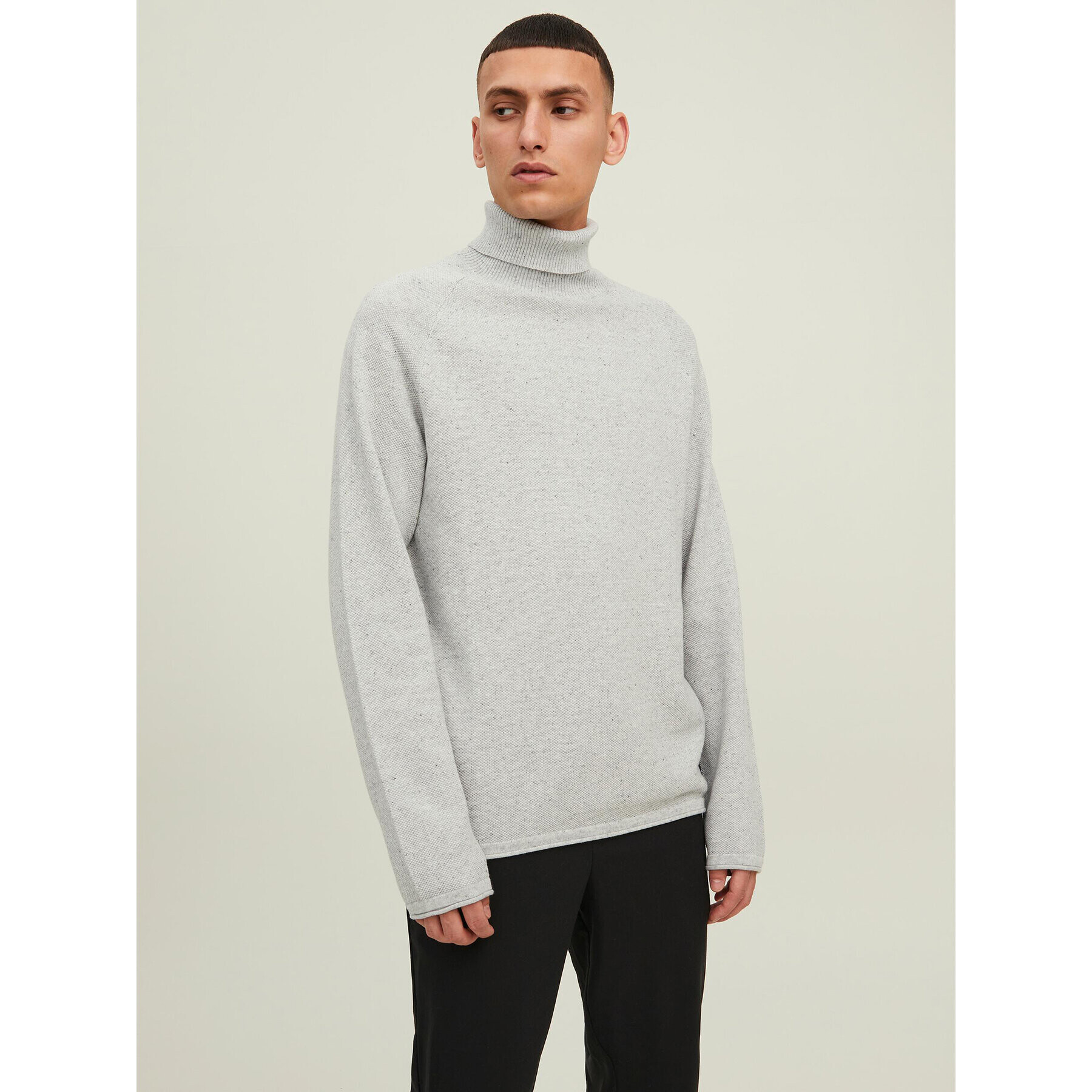 Jack&Jones Rolák 12210931 Sivá Regular Fit - Pepit.sk