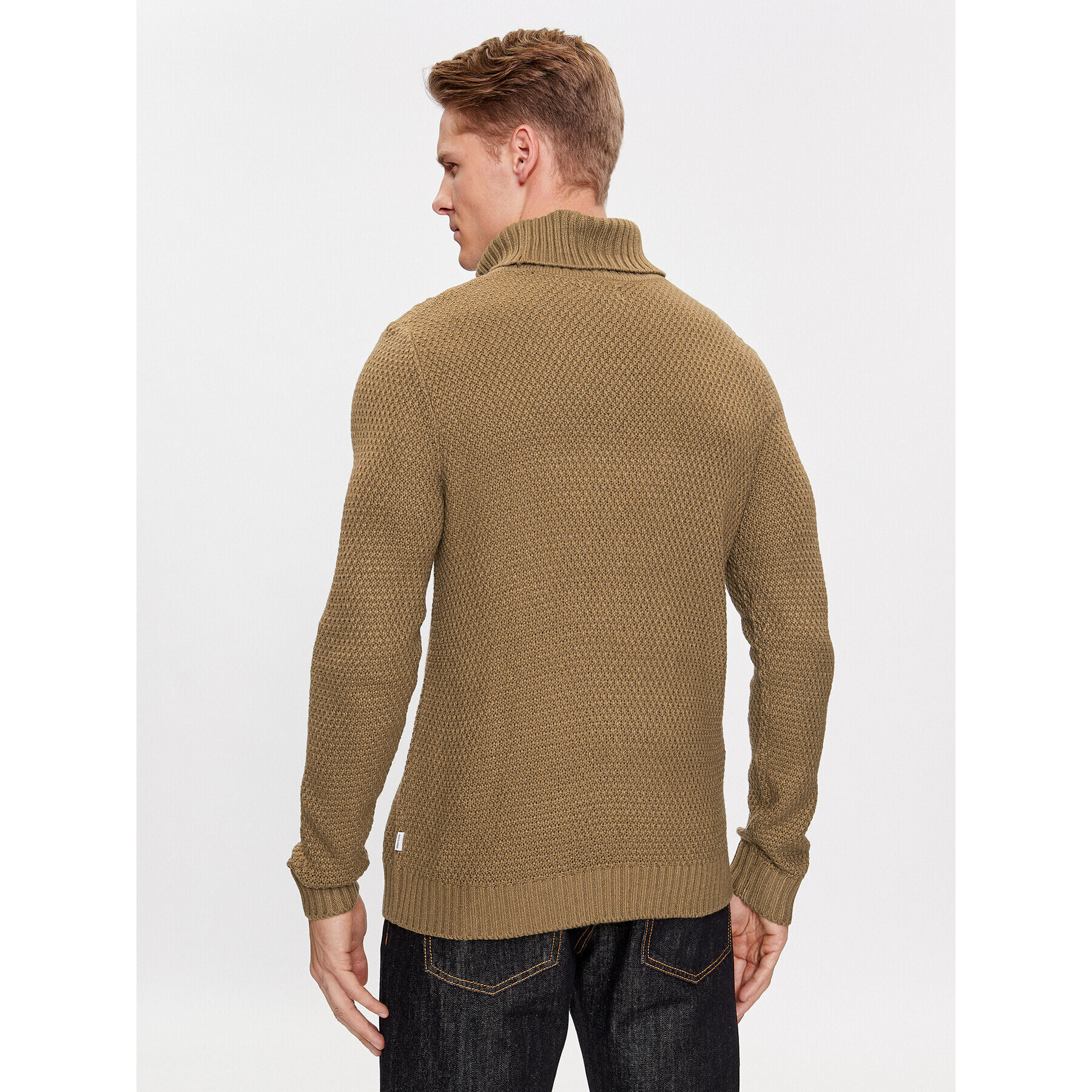 Jack&Jones Rolák 12236315 Hnedá Regular Fit - Pepit.sk