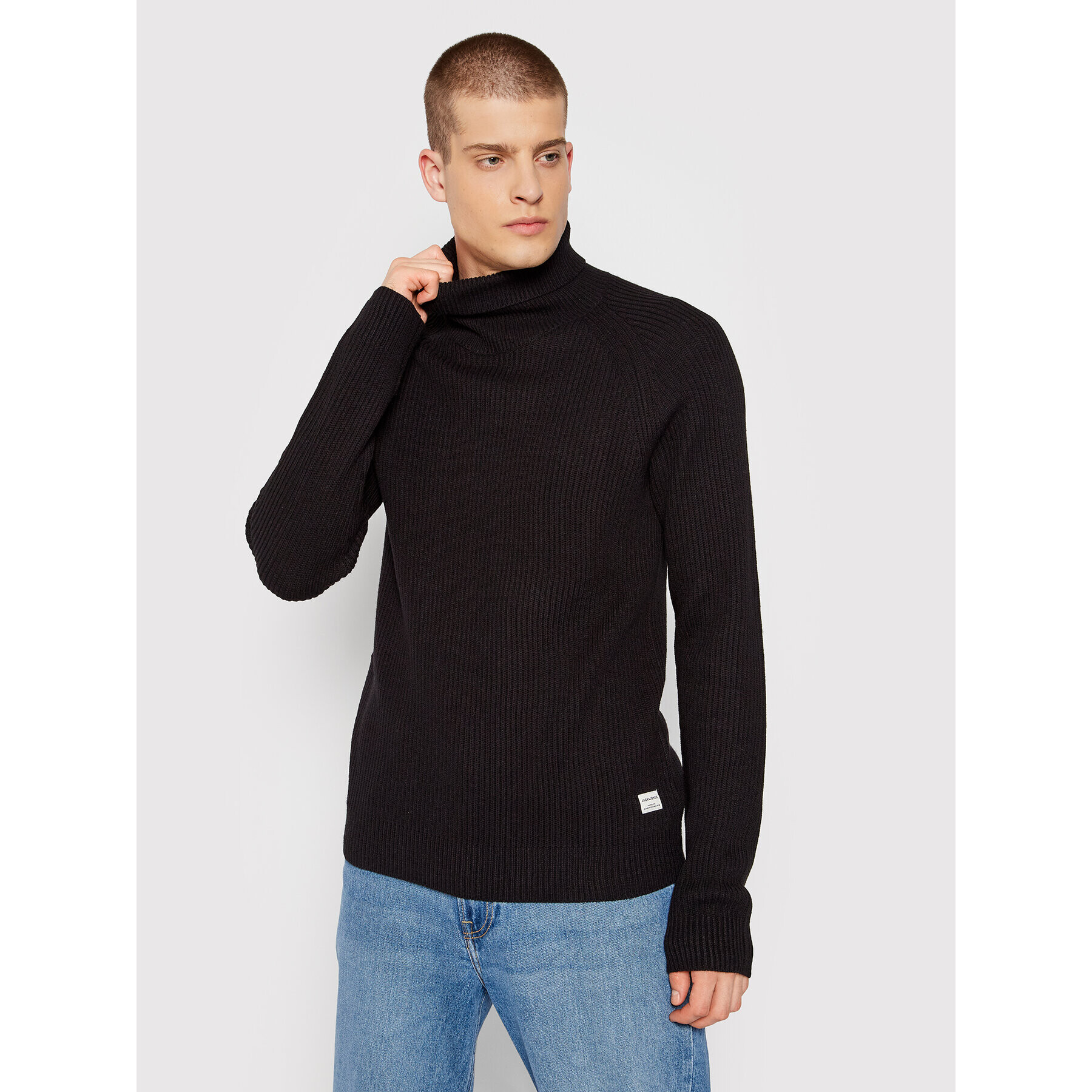 Jack&Jones Rolák Pannel 12189963 Čierna Regular Fit - Pepit.sk