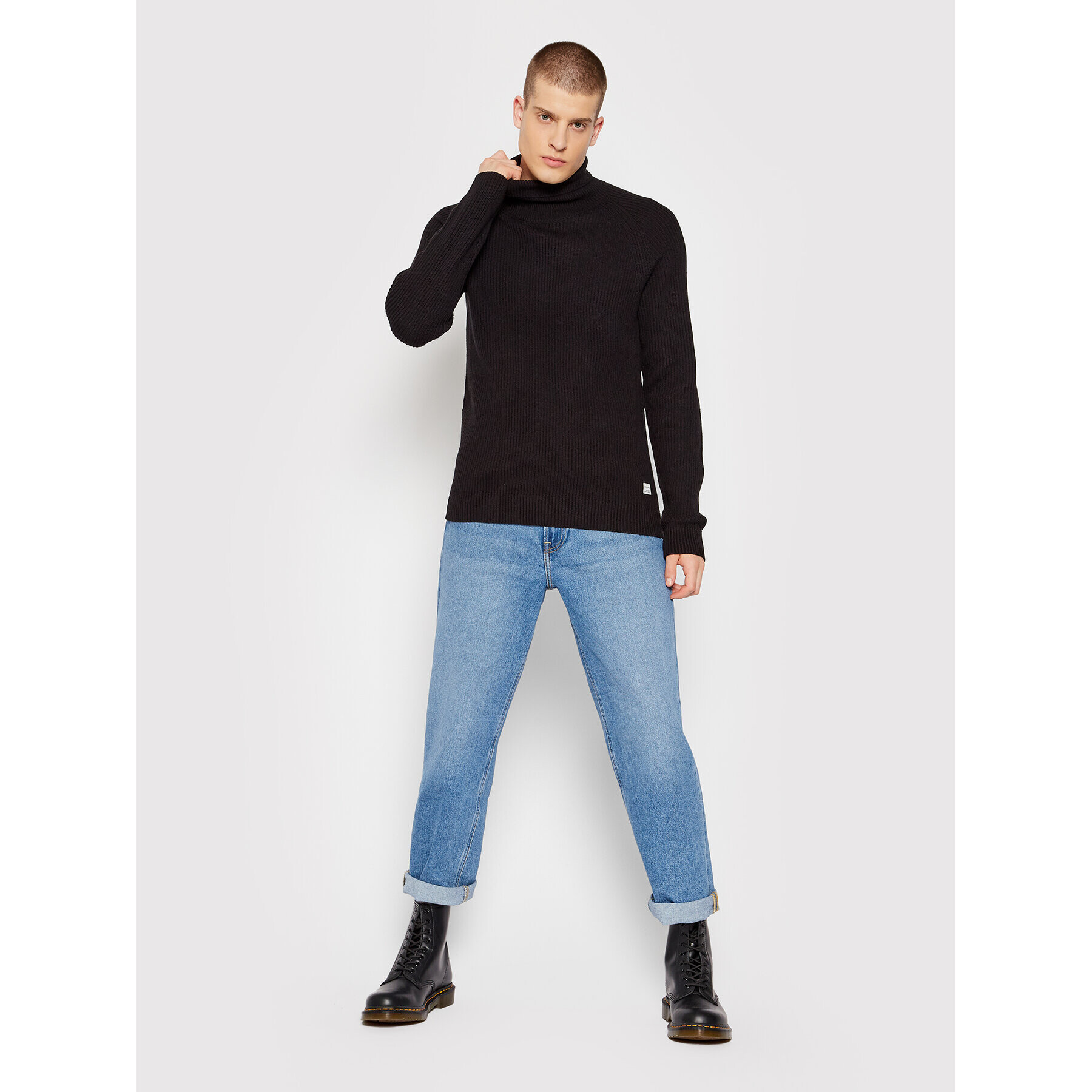 Jack&Jones Rolák Pannel 12189963 Čierna Regular Fit - Pepit.sk