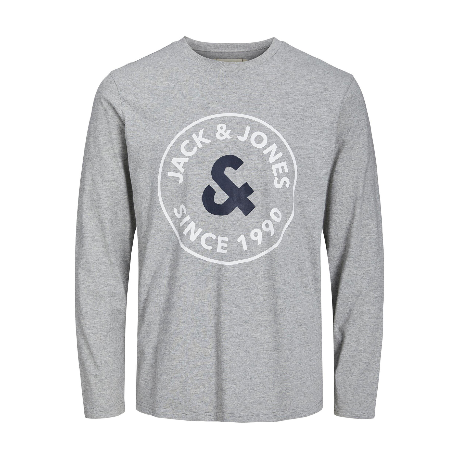 Jack&Jones S dlhými rukávmi Aaron 12224912 Sivá Standard Fit - Pepit.sk