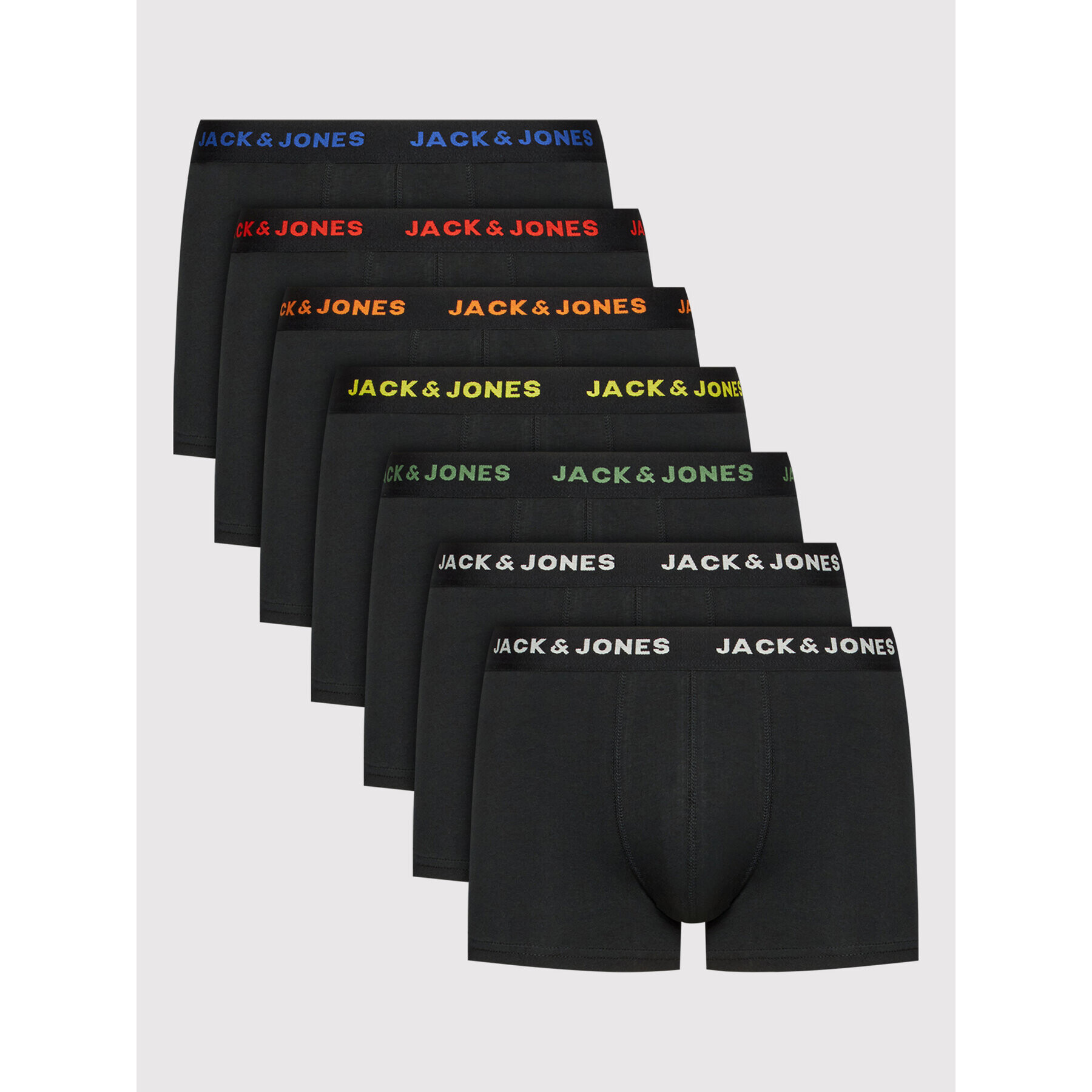 Jack&Jones Set 7 kusov boxeriek Basic 12165587 Čierna - Pepit.sk