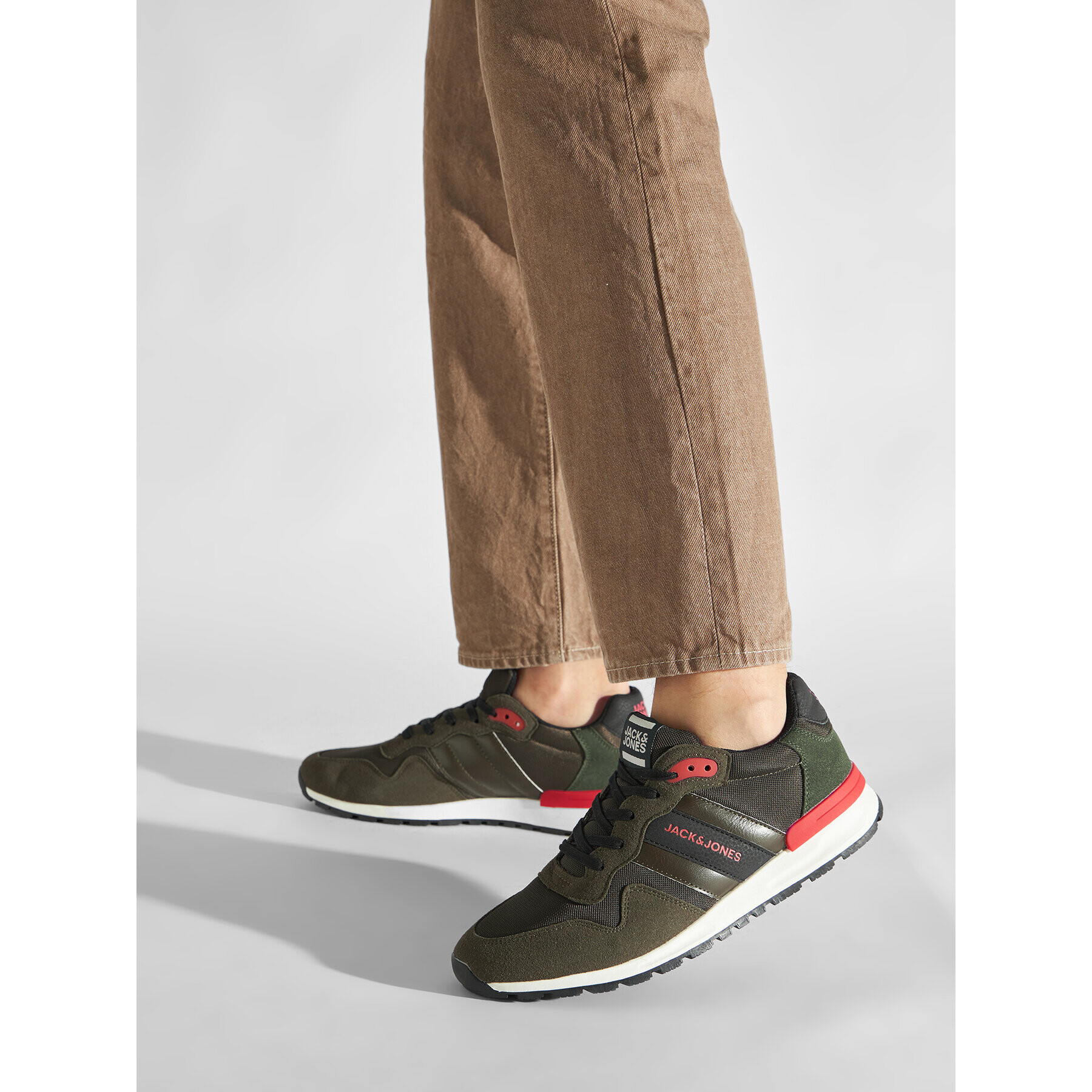 Jack&Jones Sneakersy Jfwstellar Mesh 3.0 12217172 Zelená - Pepit.sk